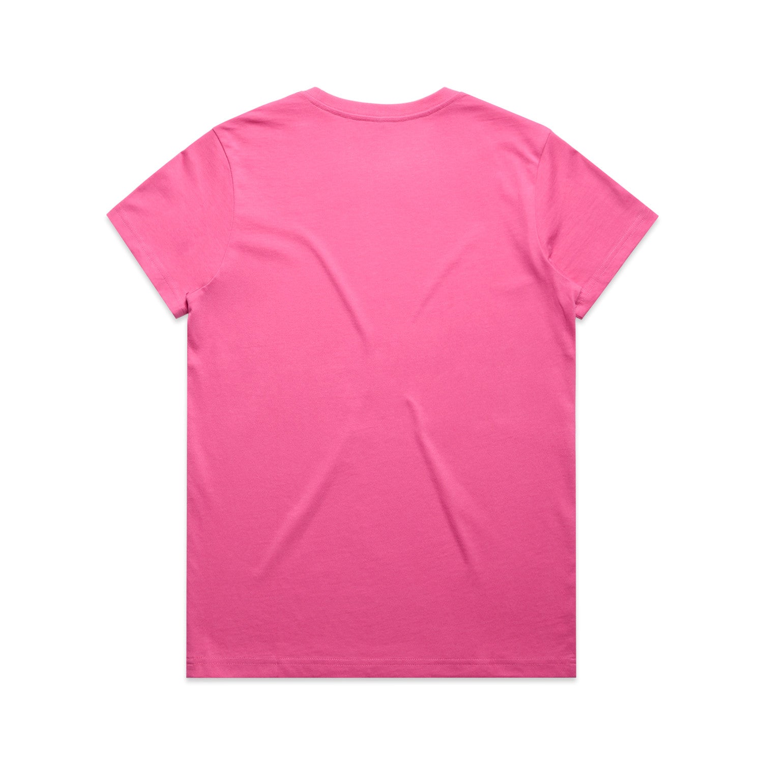 Women's Maple Tee Shirt | Arena Custom Blanks - Arena Prints - Back - Charity Pink - Pink