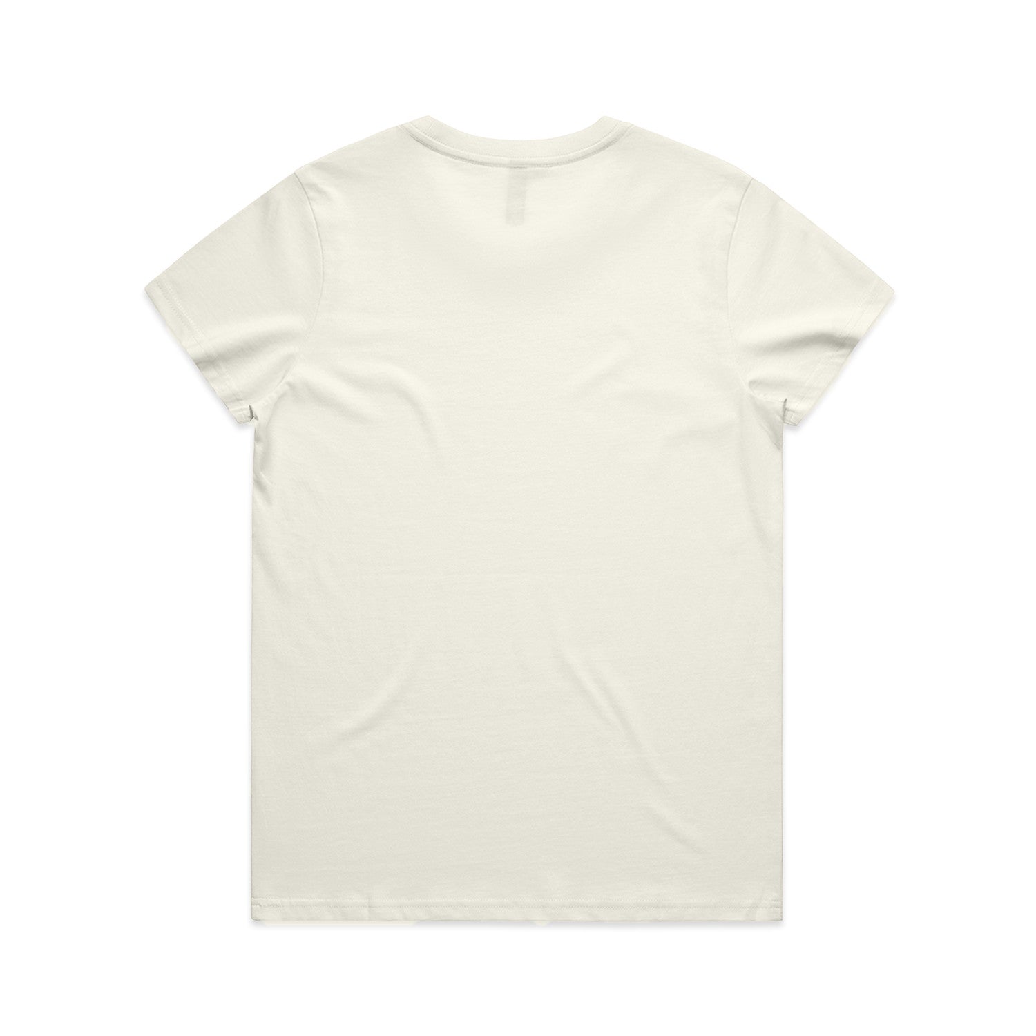 Women's Maple Tee Shirt | Arena Custom Blanks - Arena Prints - Back - Ecru - Cream