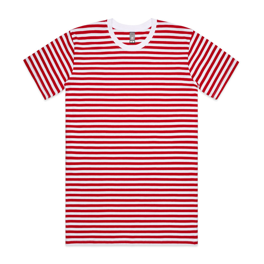 Men's Staple Stripe Tee Shirt | Arena Custom Blanks