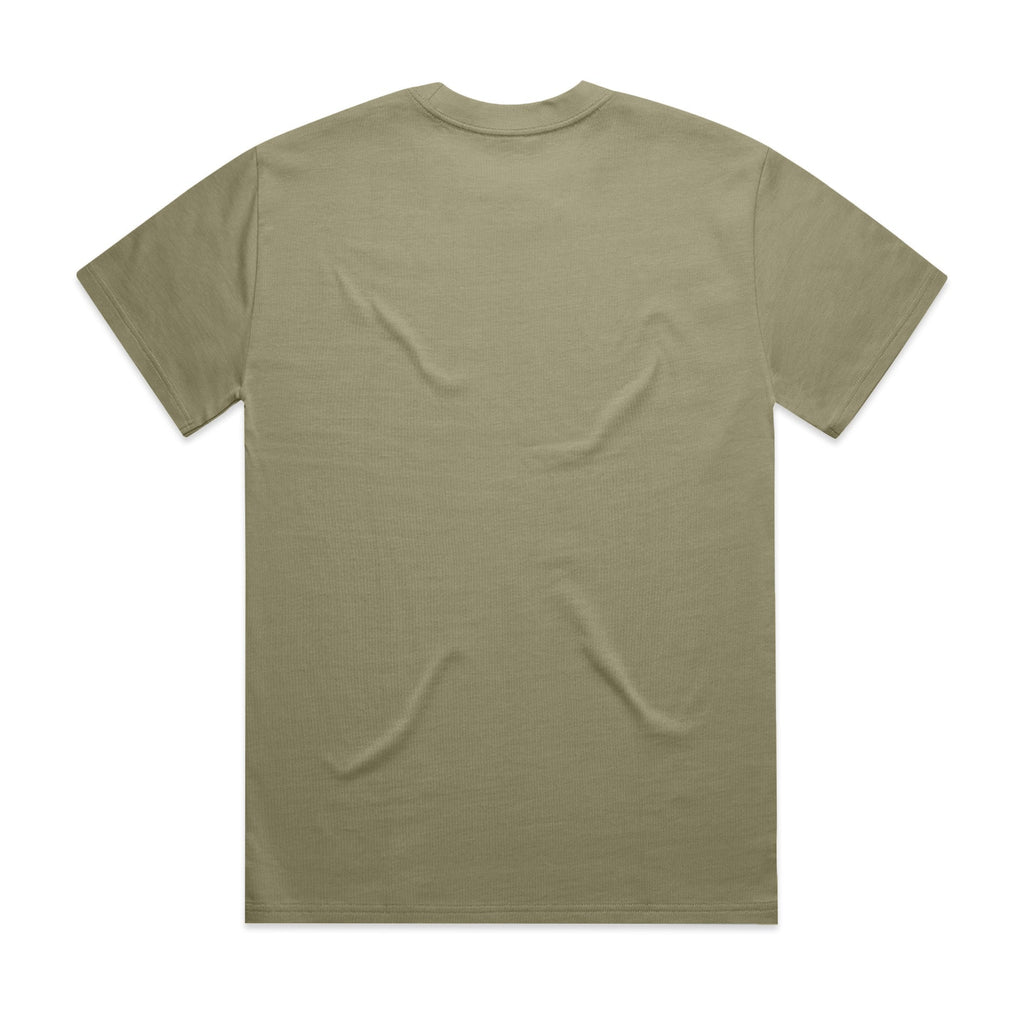 Men's Heavy Tee | Arena Custom Blanks - Arena Prints - Back - Eucalyptus - Green
