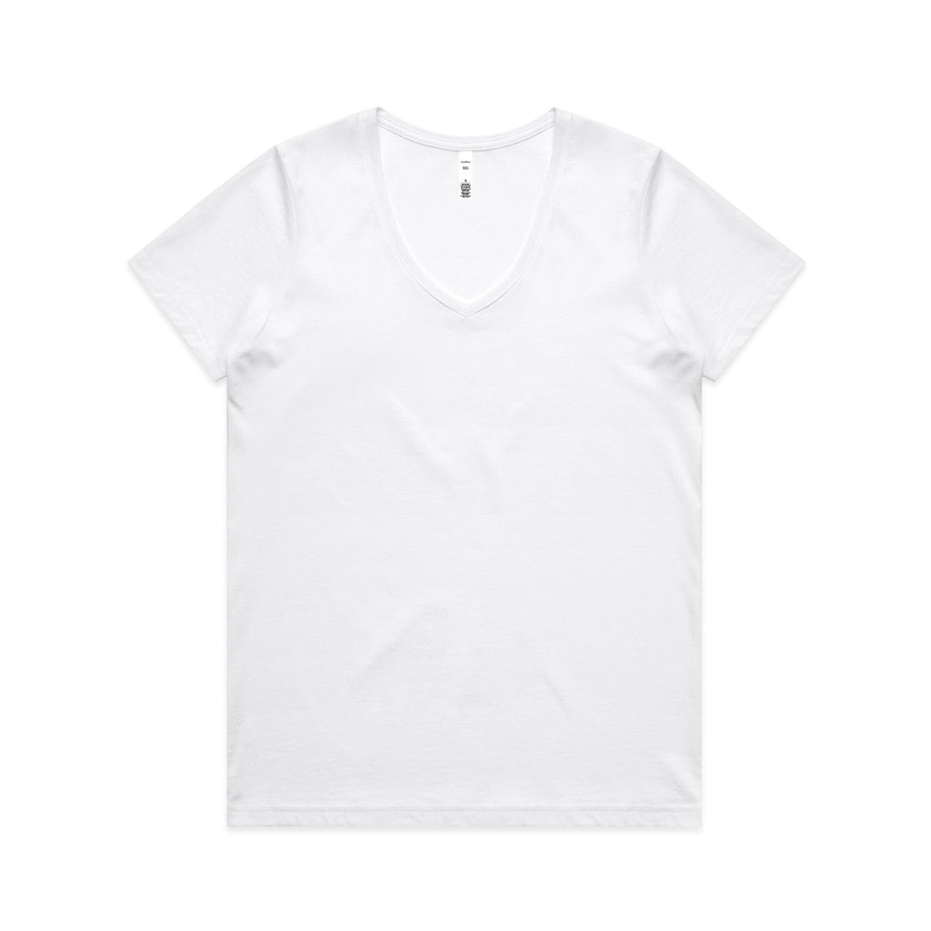 Women's Maple V Neck Tee | Arena Custom Blanks
