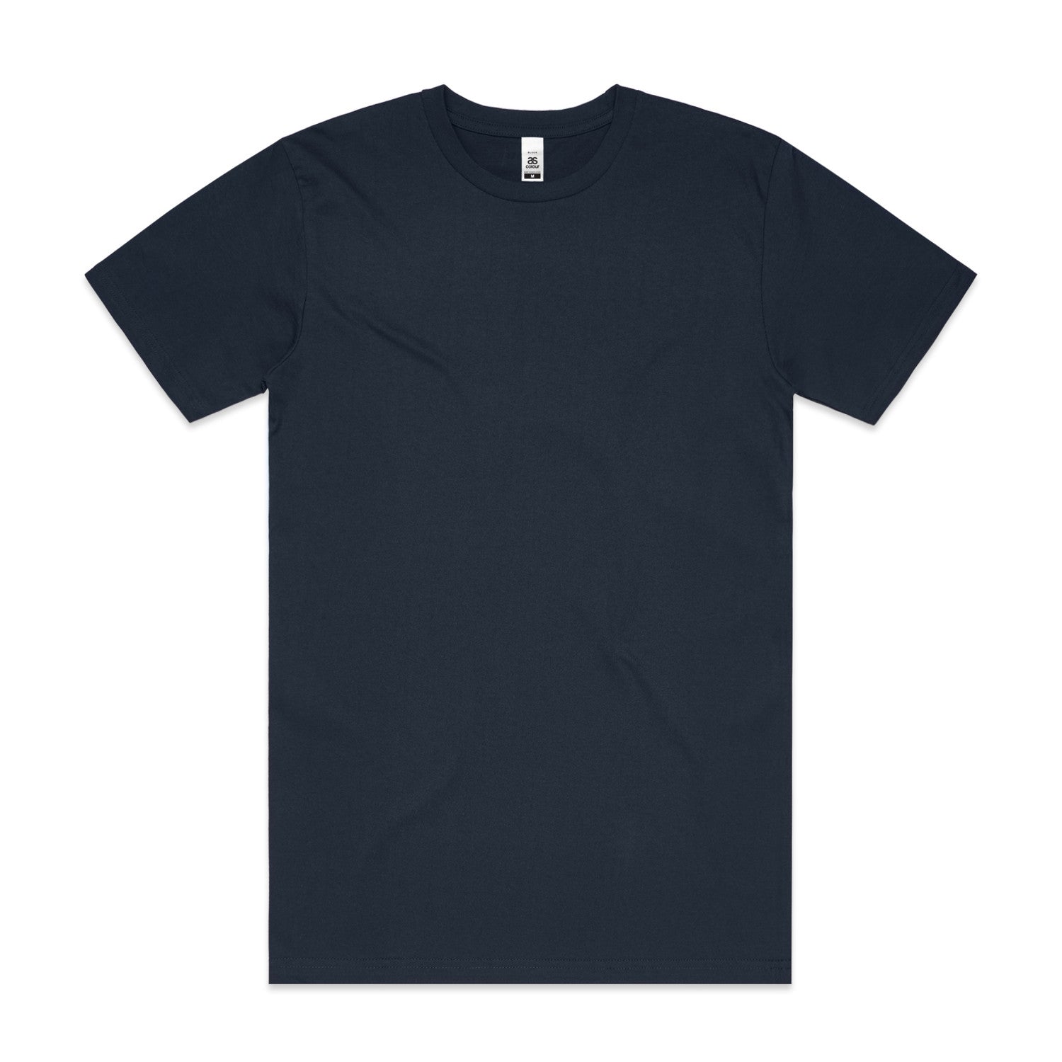 Block Tee| Arena Custom Blanks - Arena Prints - Front - Navy - Blue