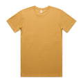 Men's Basic Tee Set B |  Arena Custom Blanks - Arena Prints - Front - Mustard - Yellow