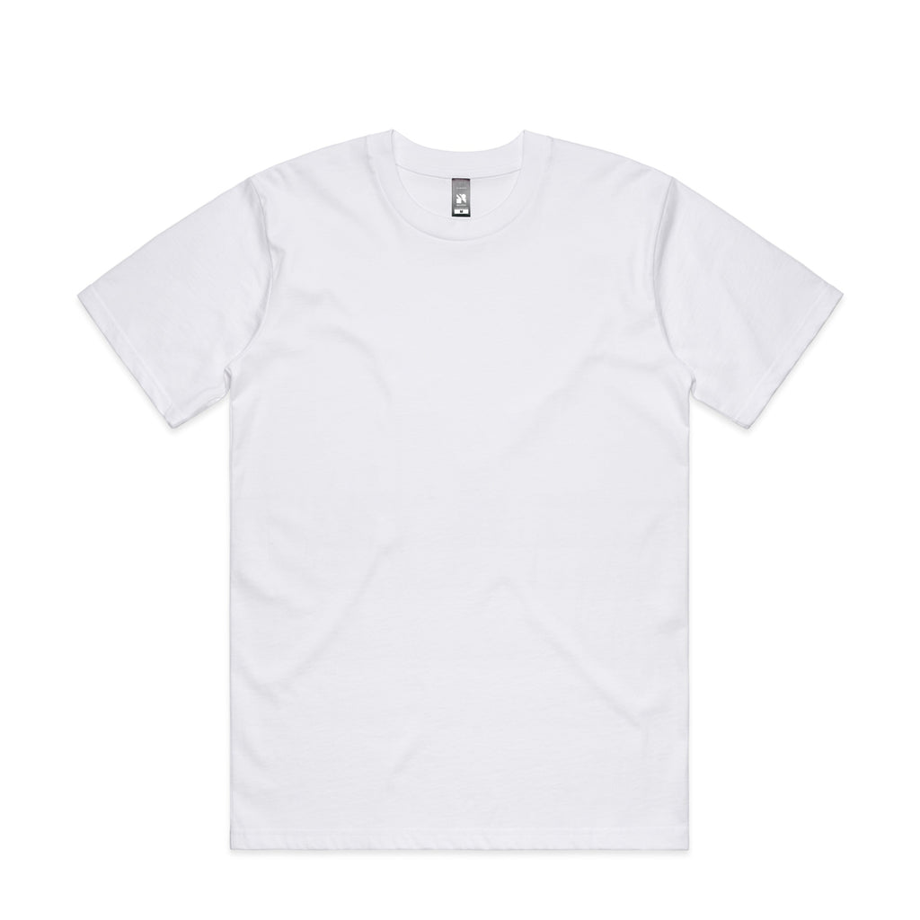 Men's Classic Minus Tee | Arena Custom Blanks - Arena Prints - Front - White