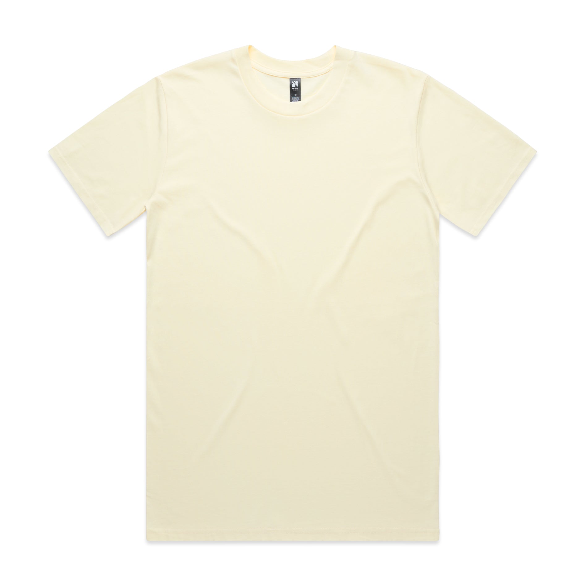 Men's Classic Tee Shirt Set A | Arena Custom Blanks - Arena Prints - Front - Butter - Cream