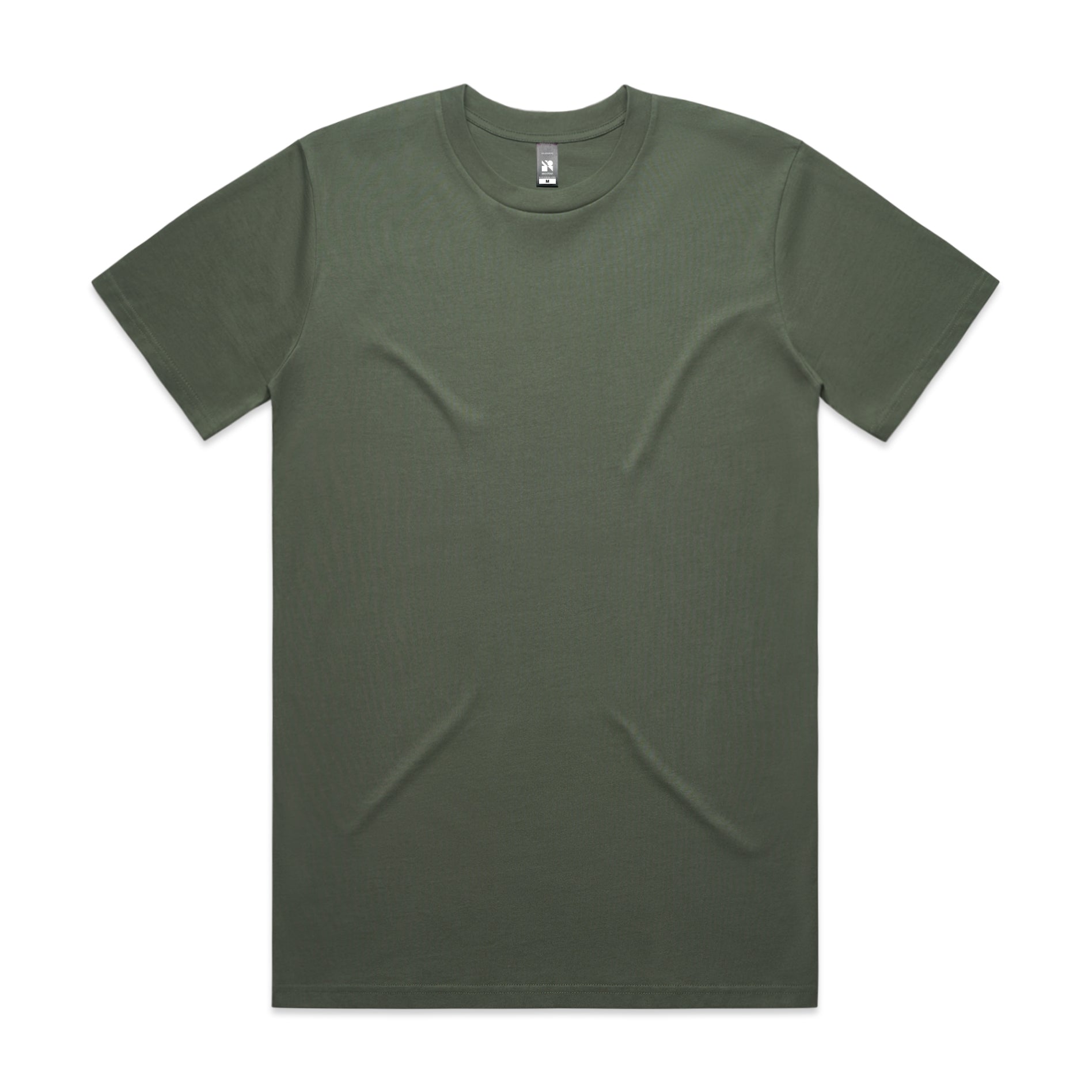 Men's Classic Tee Shirt Set A | Arena Custom Blanks - Arena Prints - Front - Cypress - Green 