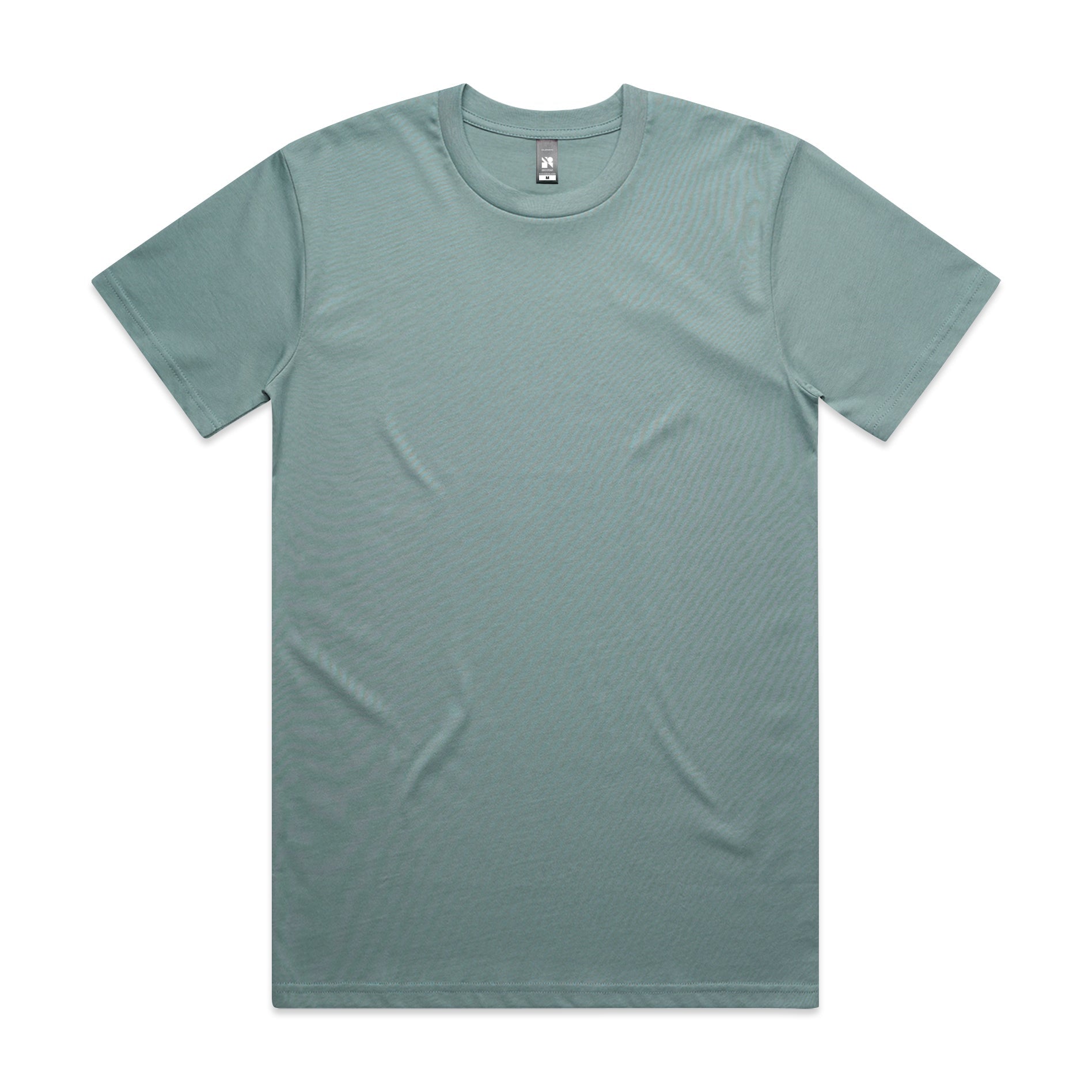 Men's Classic Tee Shirt Set A | Arena Custom Blanks - Arena Prints - Front - Mineral - Green