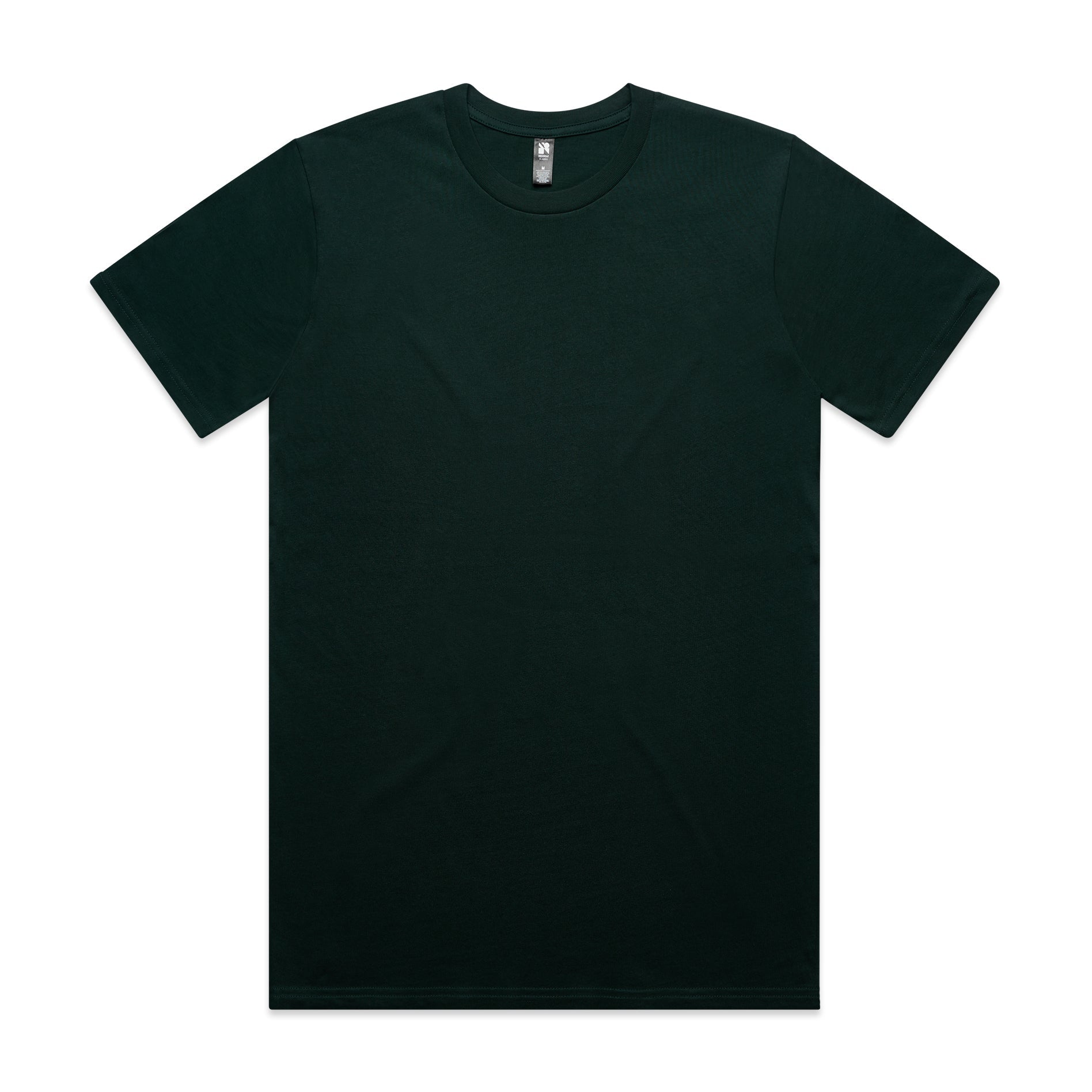 Men's Classic Tee Shirt Set A | Arena Custom Blanks - Arena Prints - Front - Pine Green - Green 