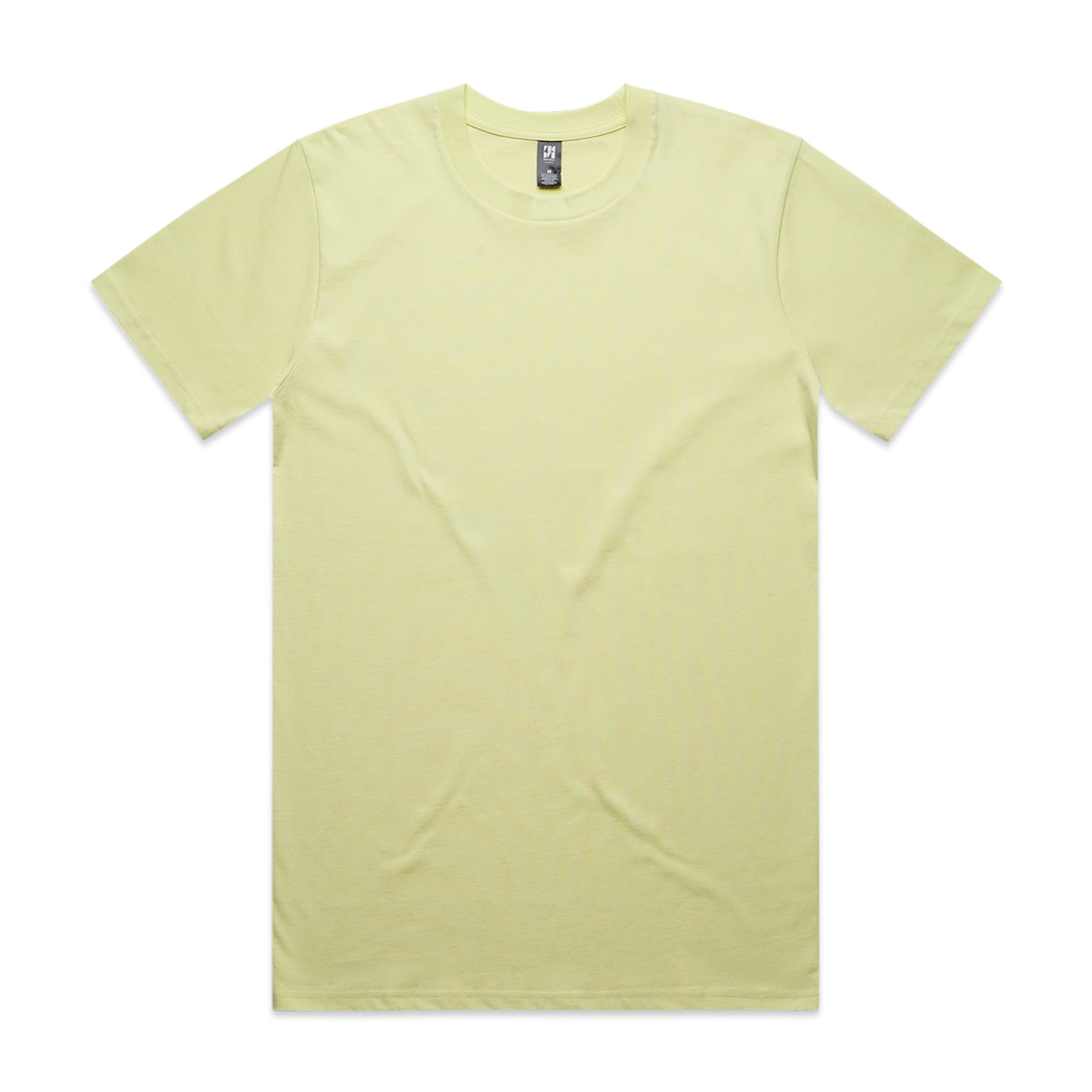 Men's Classic Tee Shirt Set B | Arena Custom Blanks - Arena Prints - Front - Lime - Yellow