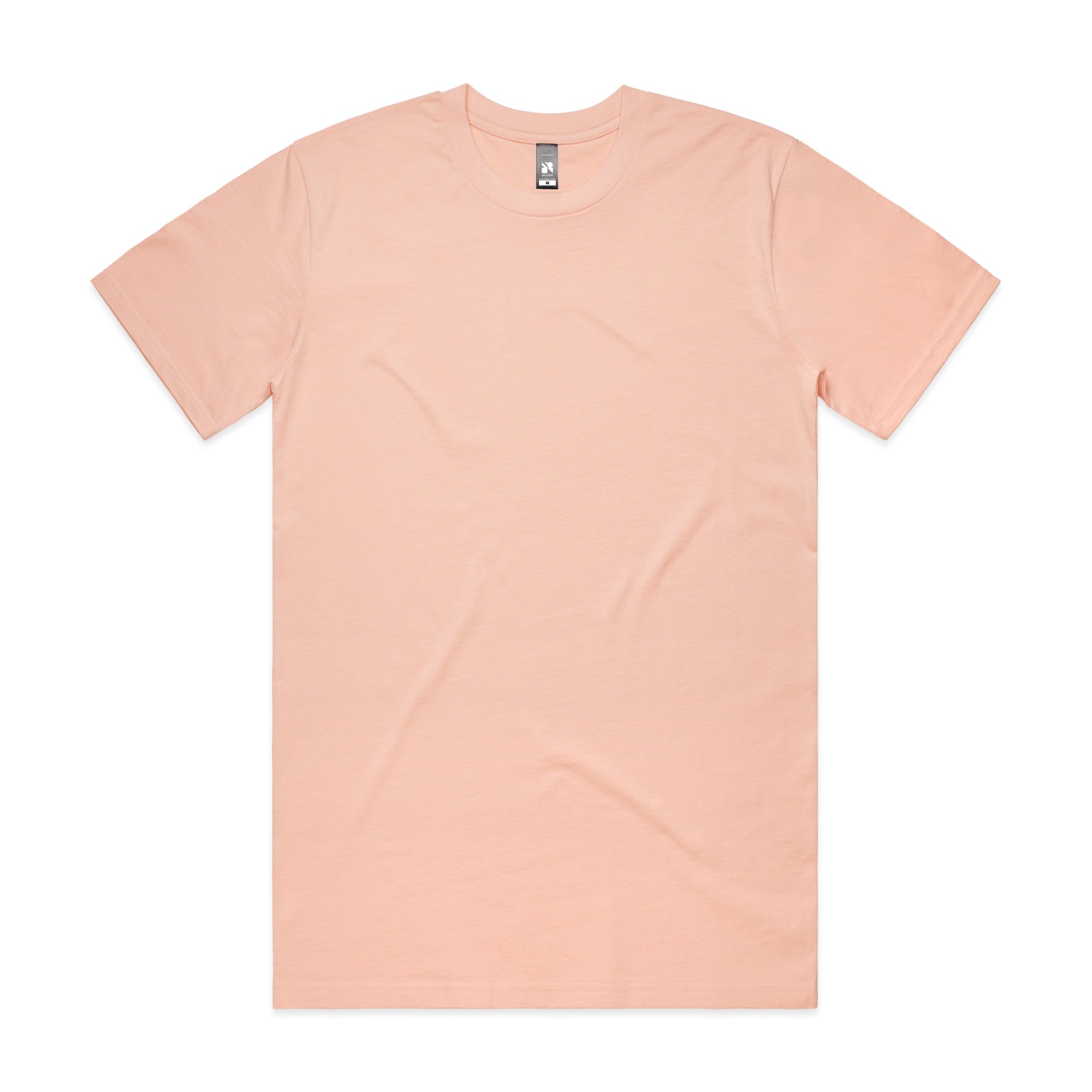 Men's Classic Tee Shirt Set B | Arena Custom Blanks - Arena Prints - Front - Pale Pink - Pink