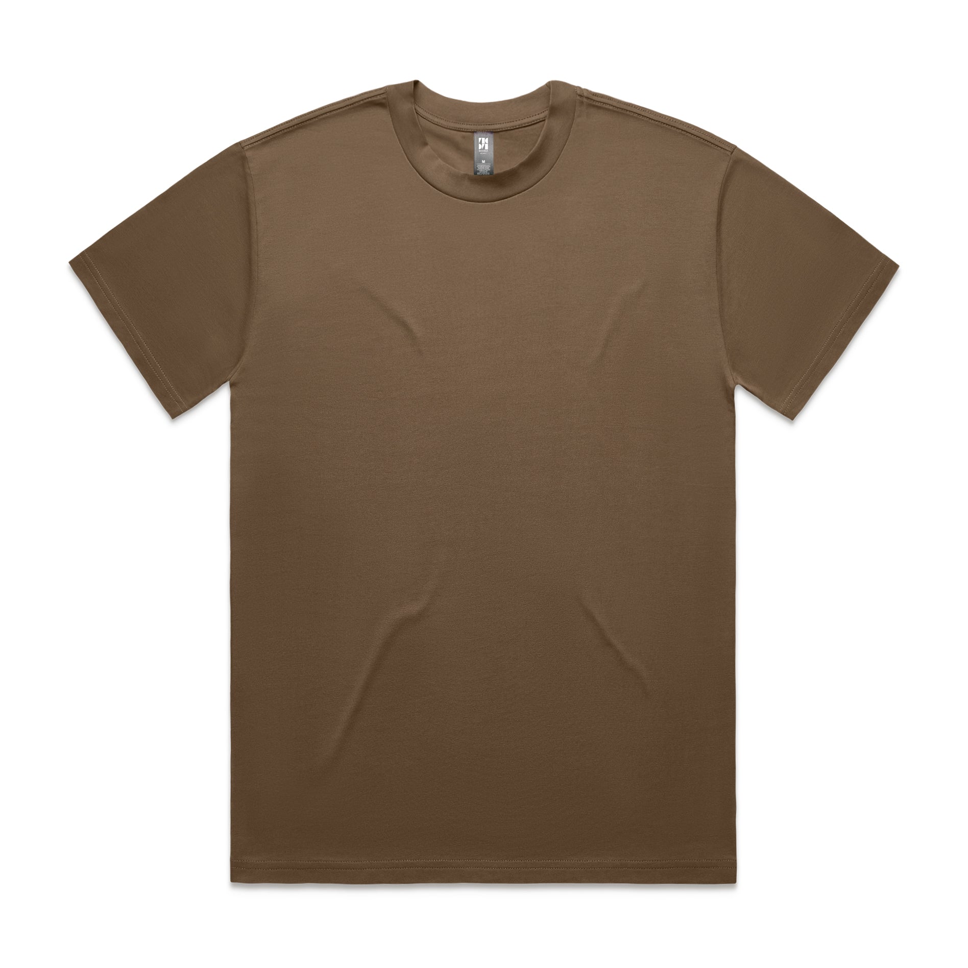 Men's Heavy Tee | Arena Custom Blanks - Arena Prints - Front - Walnut - Brown