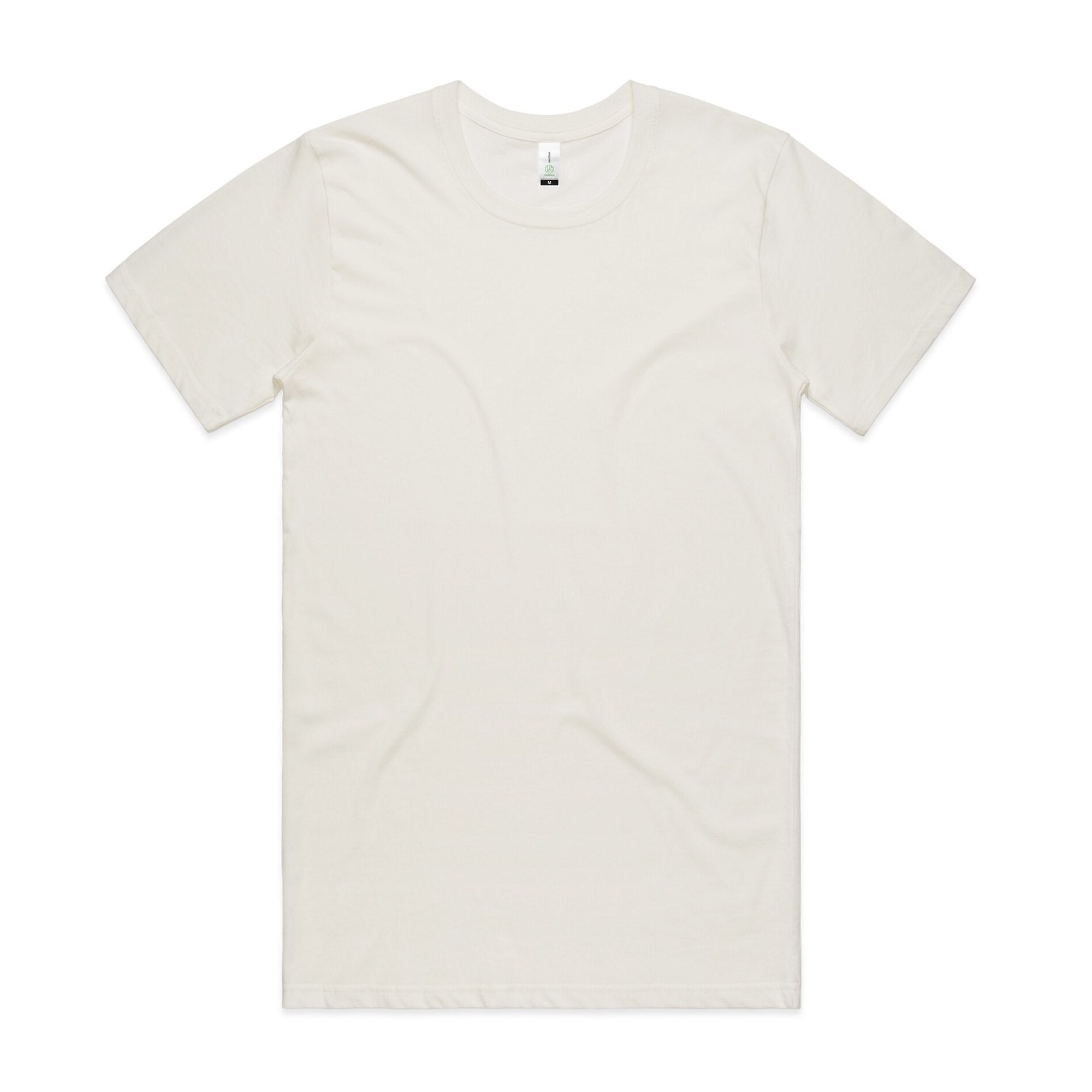 Men's Organic Tee | Arena Custom Blanks - Arena Prints - Front - Natural - White