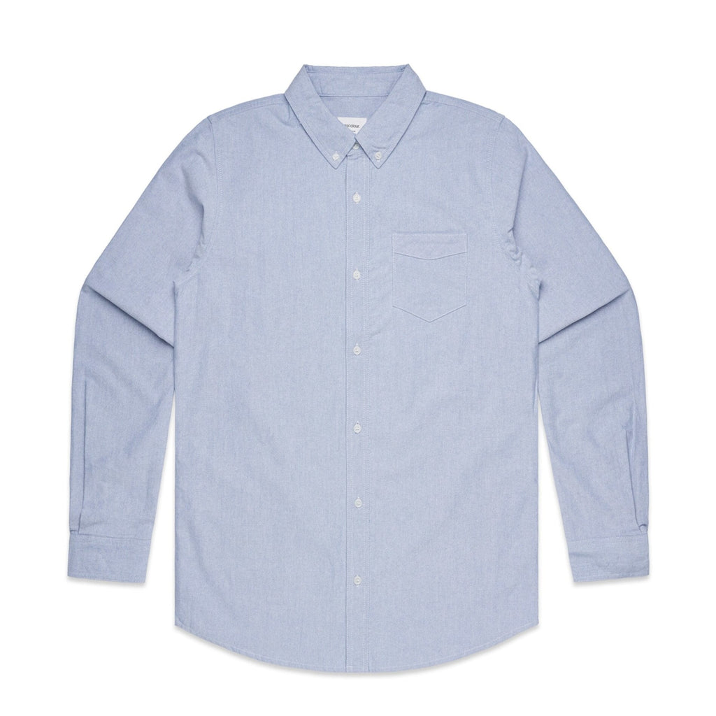 Men's Oxford Button Down | Arena Custom Blanks - Arena Prints - Front - Light Blue