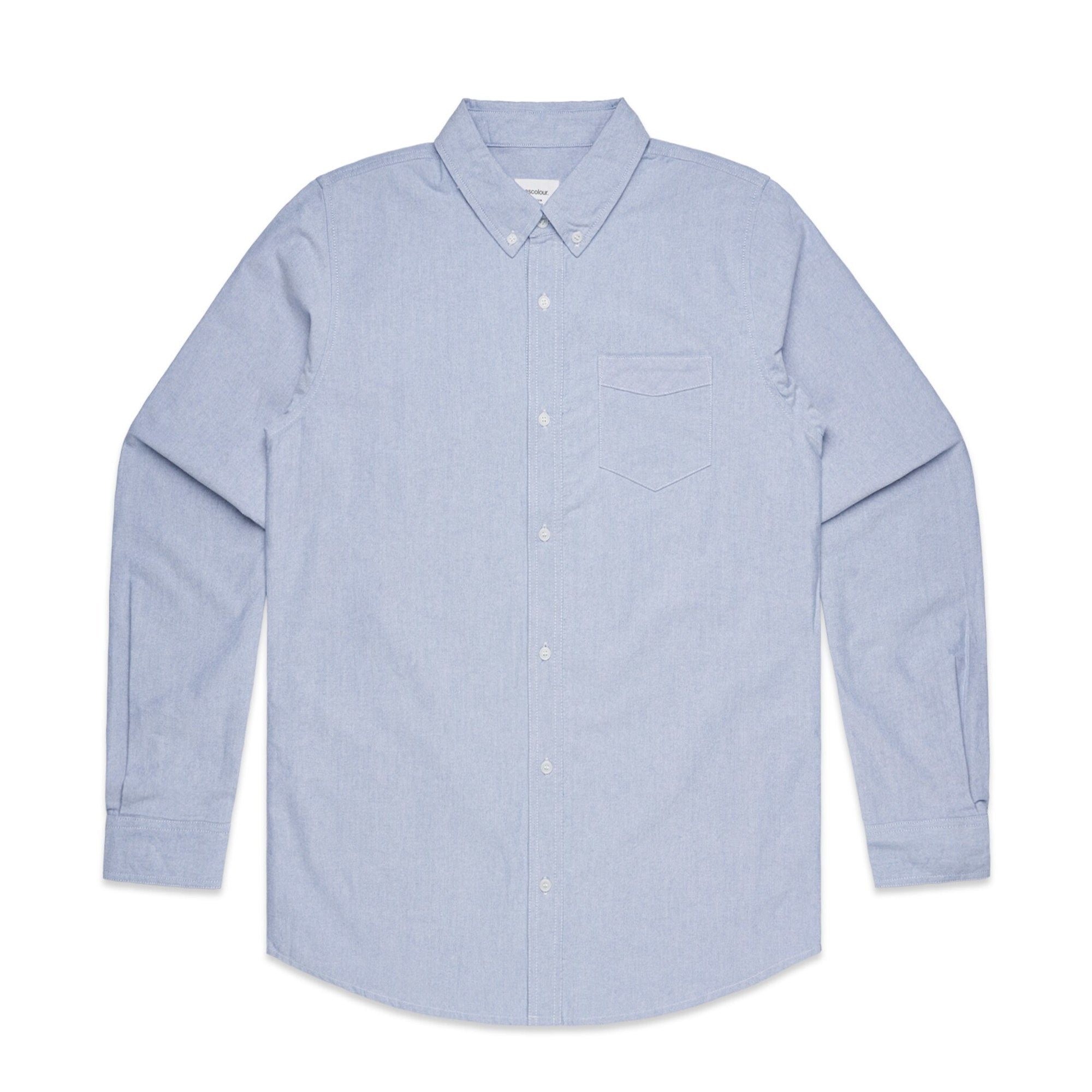 Men's Oxford Button Down | Arena Custom Blanks - Arena Prints - Front - Light Blue