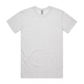 Men's Staple Heather Tee Shirt | Arena Custom Blanks - Arena Prints - Front - White Heather - White