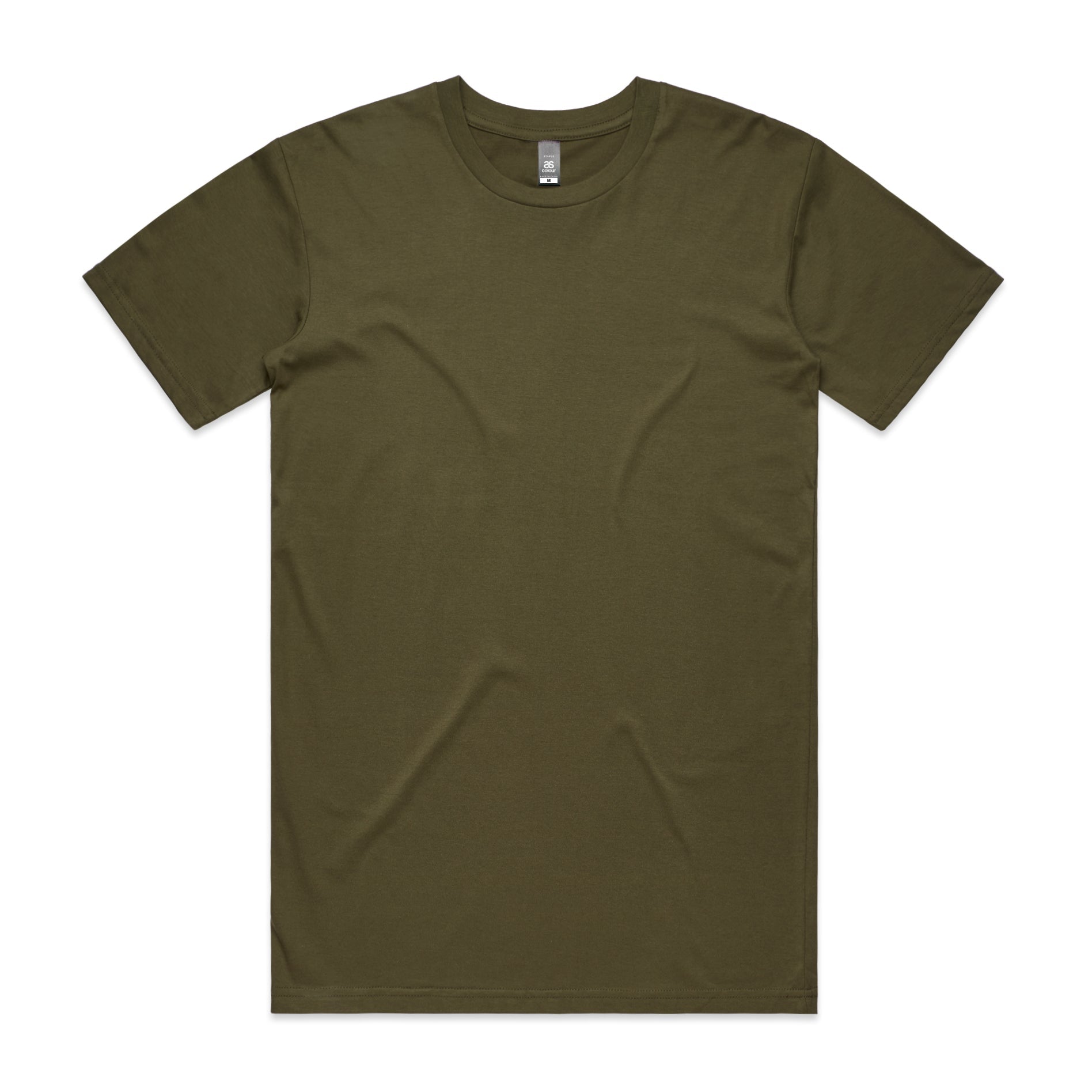 Men's Staple Tee | Arena Custom Blanks - Arena Prints - Front - Army - Green