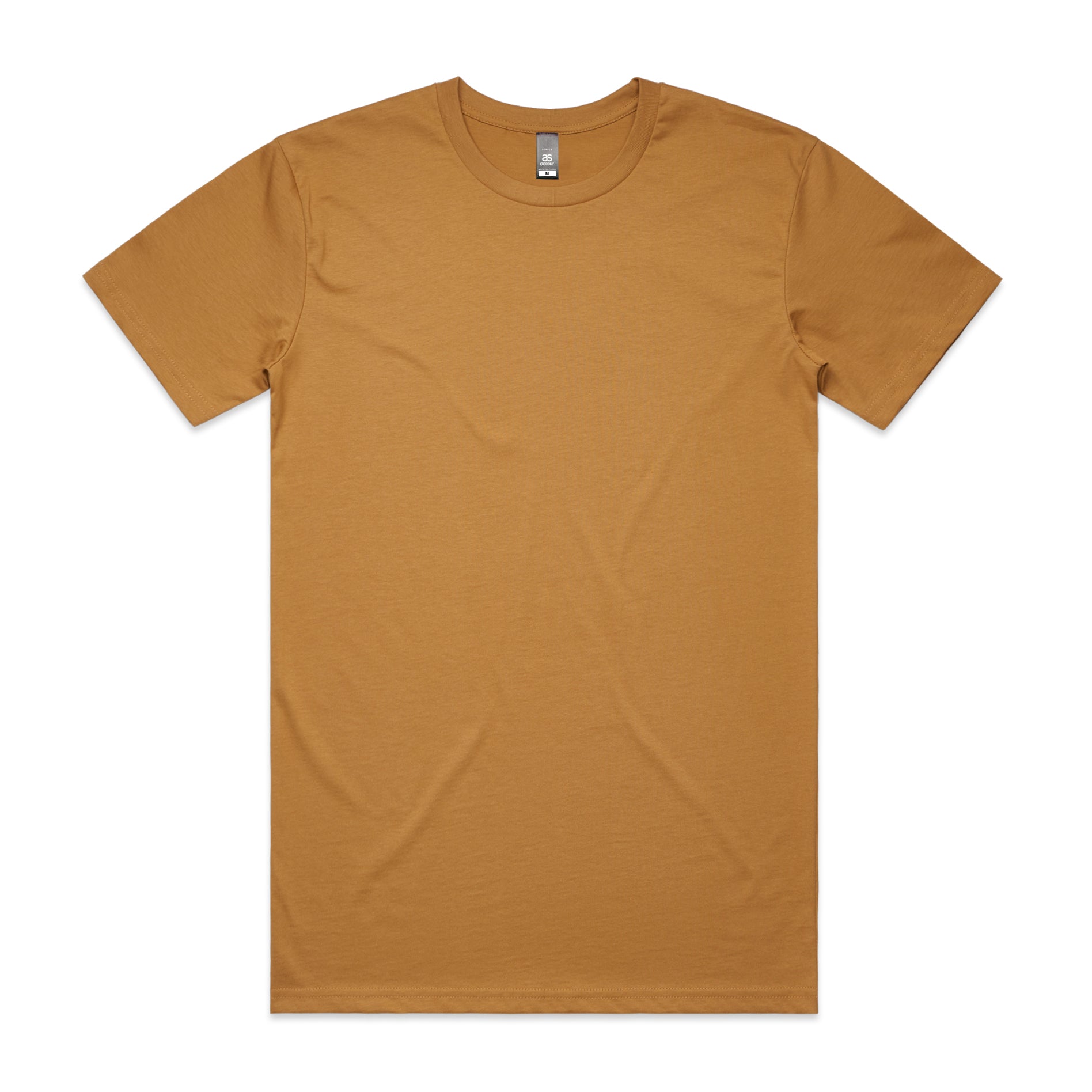 Men's Staple Tee | Arena Custom Blanks - Arena Prints - Front - Camel - Brown 