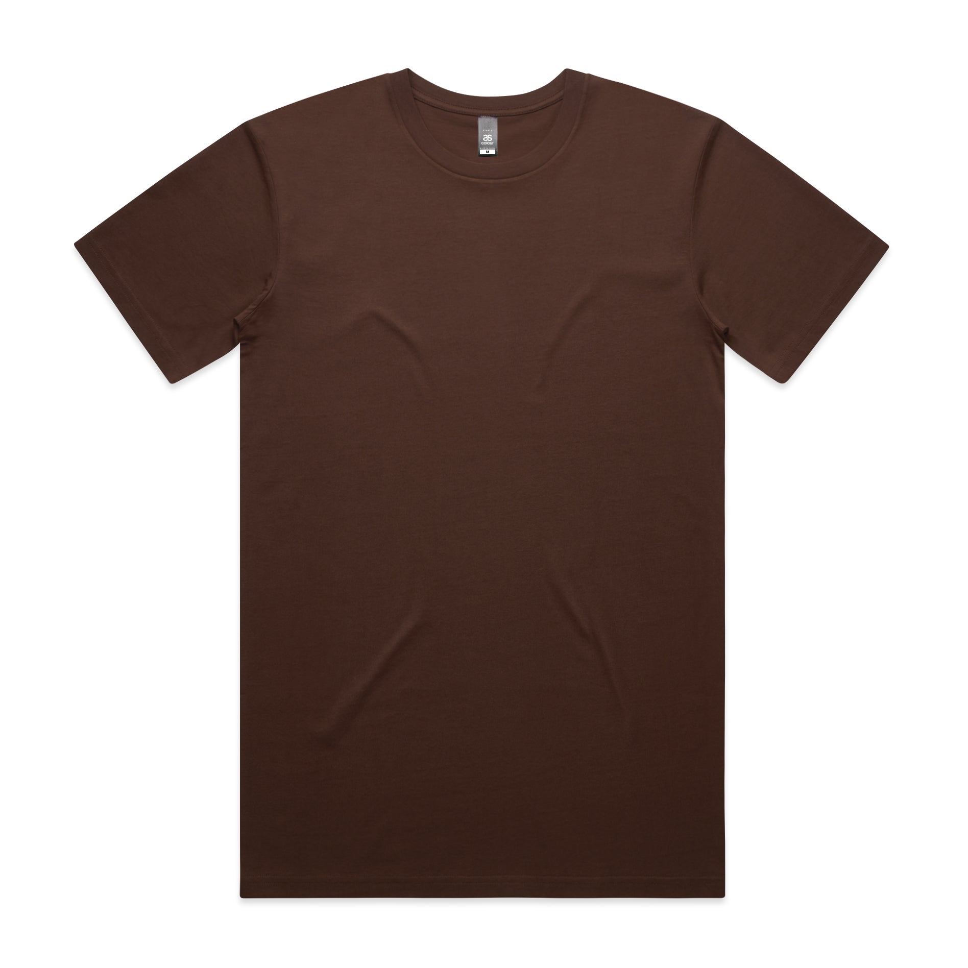 Men's Staple Tee | Arena Custom Blanks - Arena Prints - Front - Chestnut - Brown 