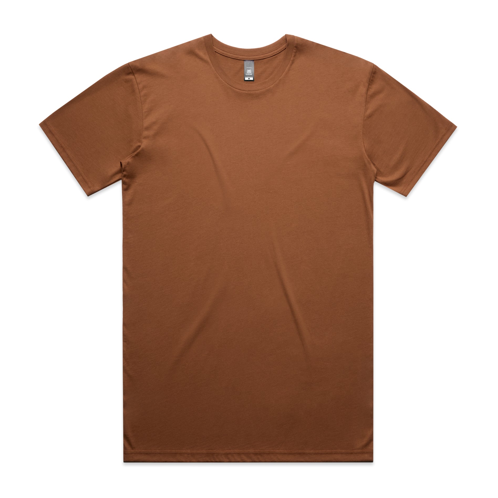 Men's Staple Tee | Arena Custom Blanks - Arena Prints - Front - Cocoa - Brown