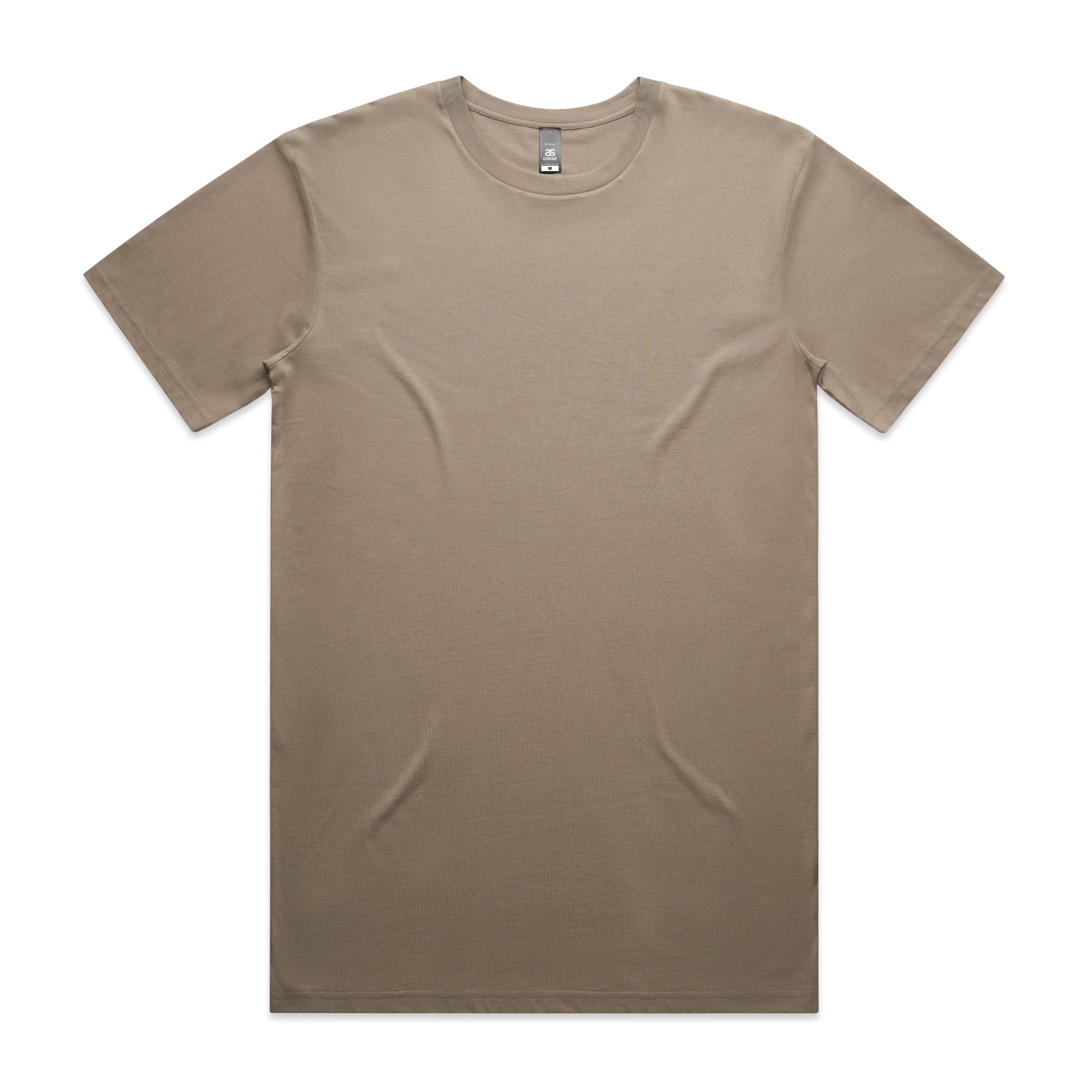 Men's Staple Tee | Arena Custom Blanks - Arena Prints - Front - Mushroom - Brown