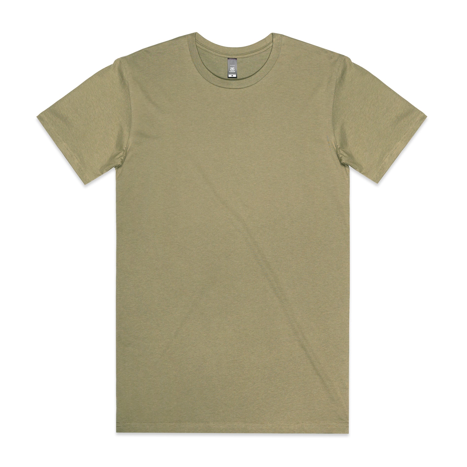 Men's Staple Tee | Arena Custom Blanks - Arena Prints - Front - Safari - Green 