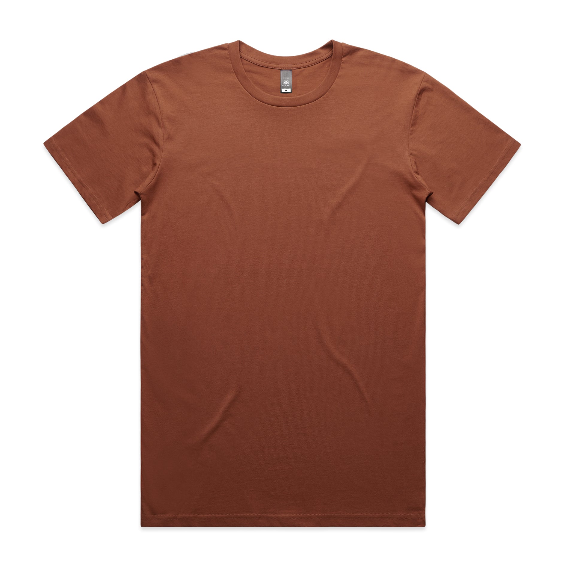 Men's Staple Tee | Arena Custom Blanks - Arena Prints - Front - Clay - Orange
