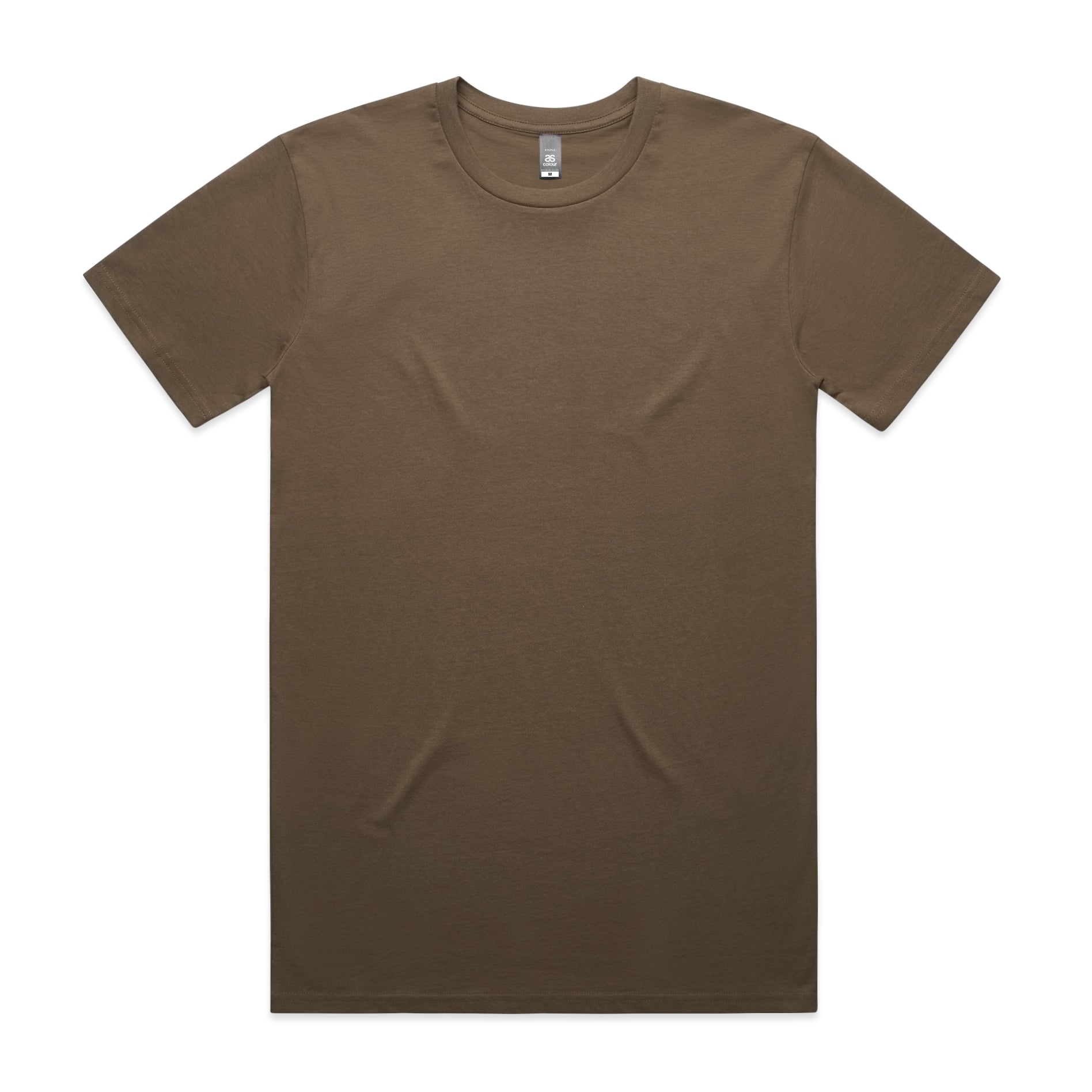 Men's Staple Tee | Arena Custom Blanks - Arena Prints - Front - Walnut - Brown 