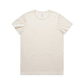 Women's Maple Active Blended Tee | Arena Custom Blank - Arena Prints - Front - Ecru - Cream 