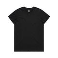 Women's Maple Tee Shirt | Arena Custom Blanks - Arena Prints - Front - Black