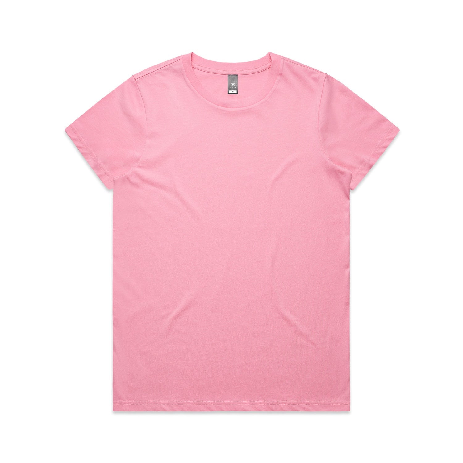 Women's Maple Tee Shirt | Arena Custom Blanks - Arena Prints - Front - Bubble Gum - Pink