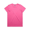 Women's Maple Tee Shirt | Arena Custom Blanks - Arena Prints - Front - Charity Pink - Pink