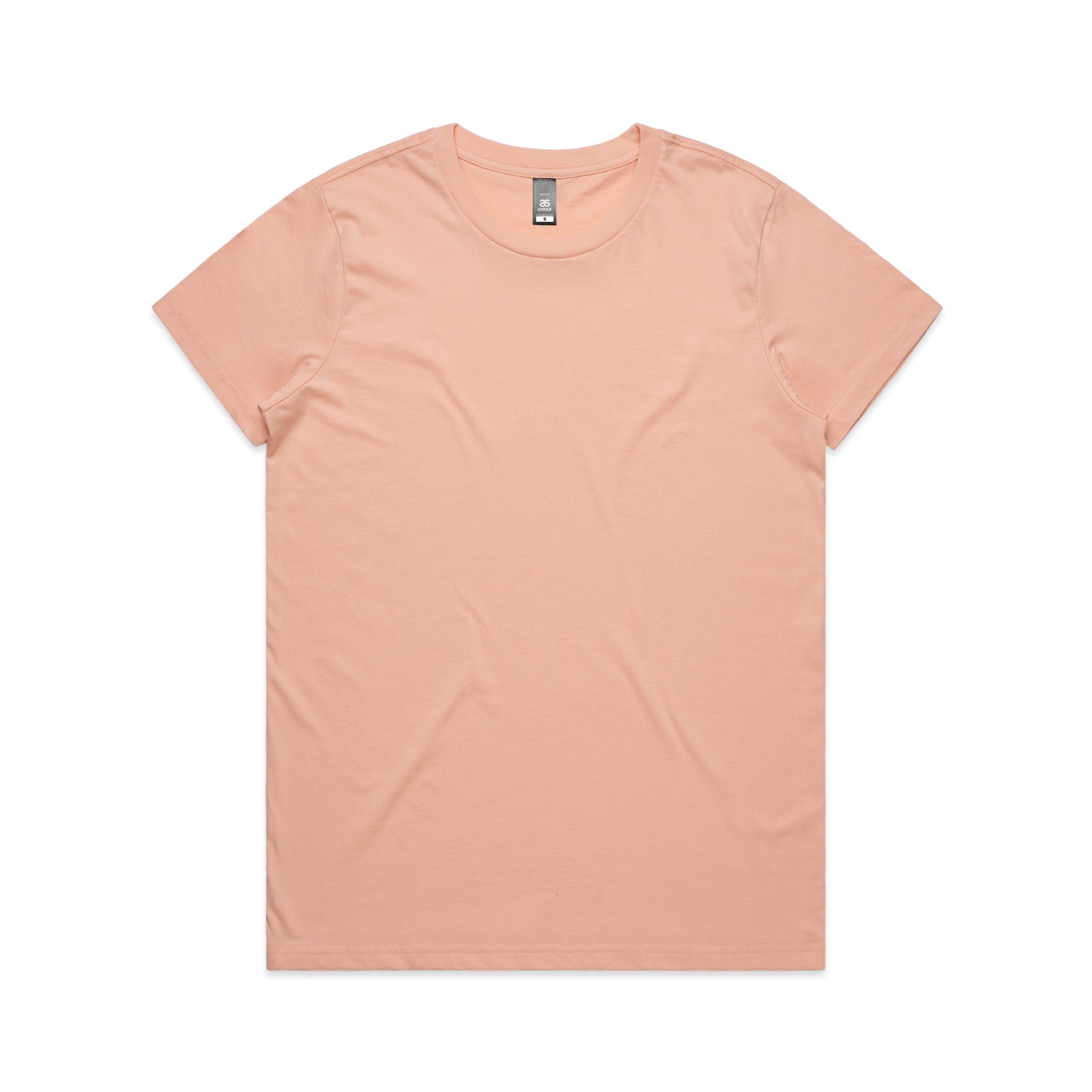 Women's Maple Tee Shirt | Arena Custom Blanks - Arena Prints - Front - Pale Pink - Pink