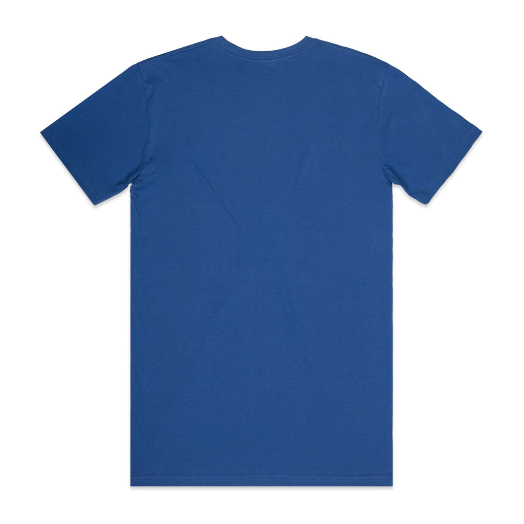 Men's Basic Tee Set B |  Arena Custom Blanks - Arena Prints - Back - Bright Royal - Blue
