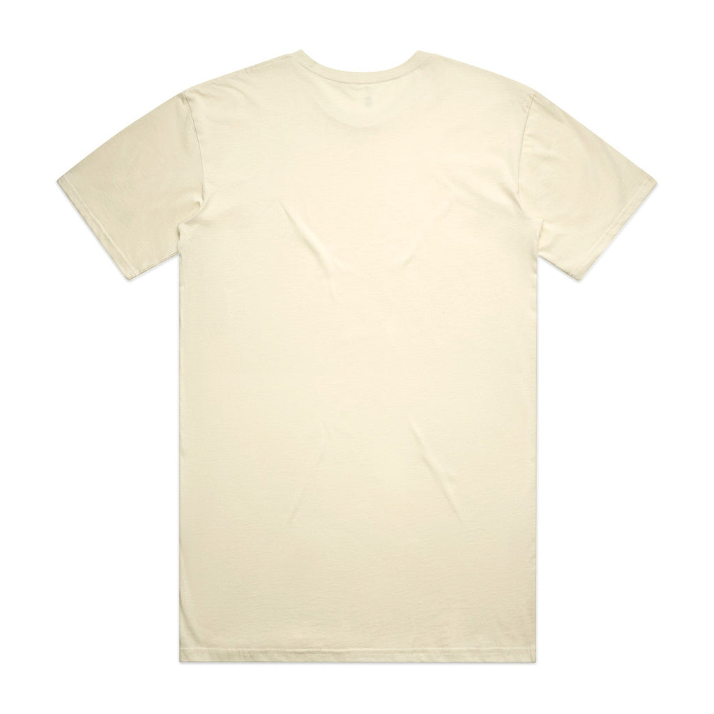 Men's Basic Tee Set C |  Arena Custom Blanks - Arena Prints - Back - Butter - Cream