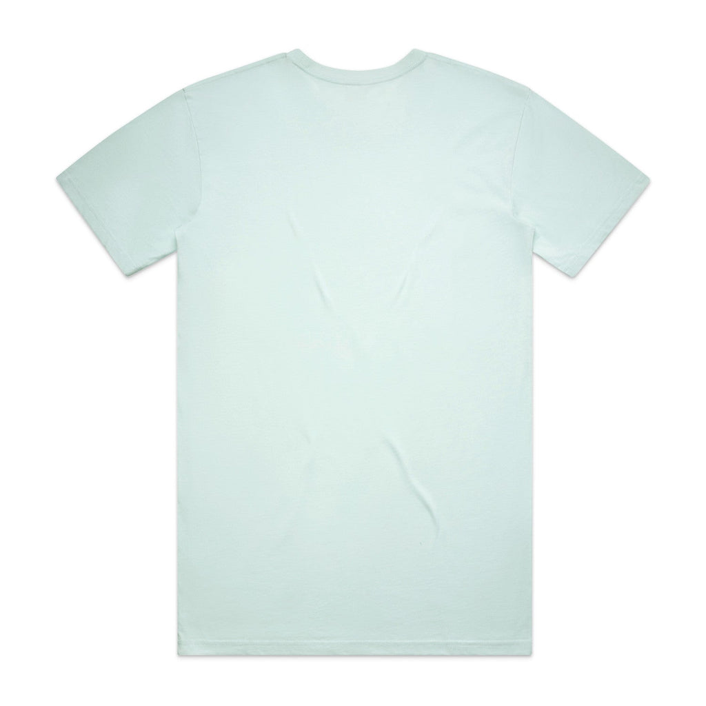 Men's Basic Tee Set C |  Arena Custom Blanks - Arena Prints - Back - Sea Foam - Blue