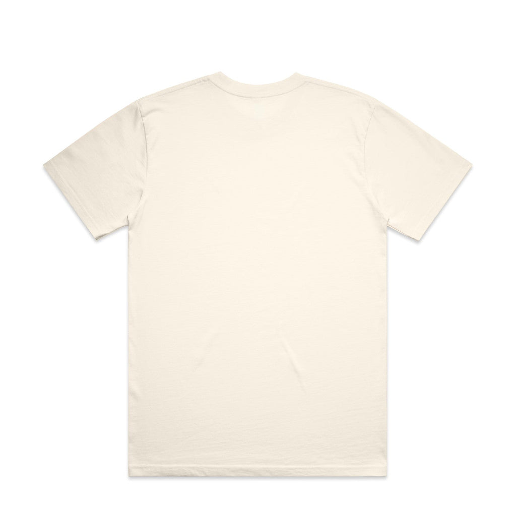 Men's Classic Minus Tee | Arena Custom Blanks - Arena Prints - Back - Ecru - Cream
