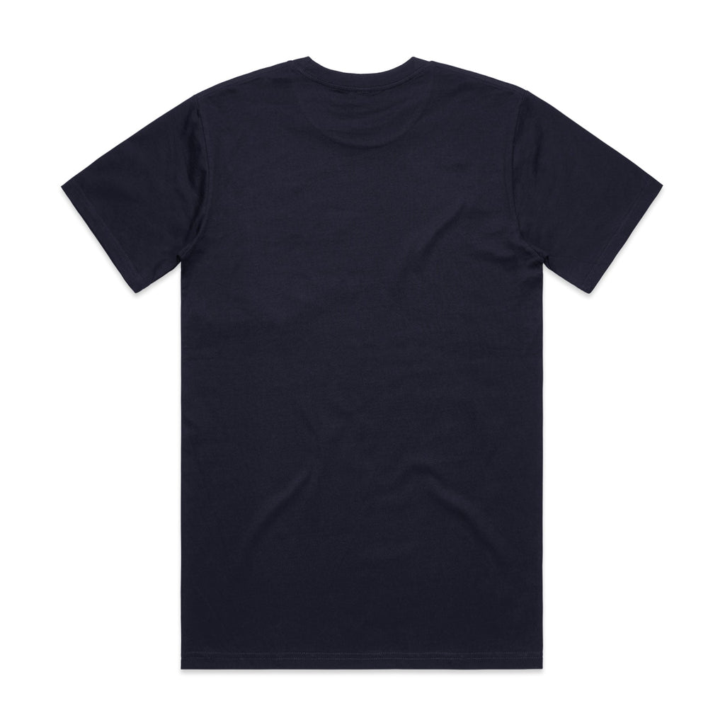 Men's Classic Pocket Tee Shirt | Arena Custom Blanks - Arena Prints - Back - Navy