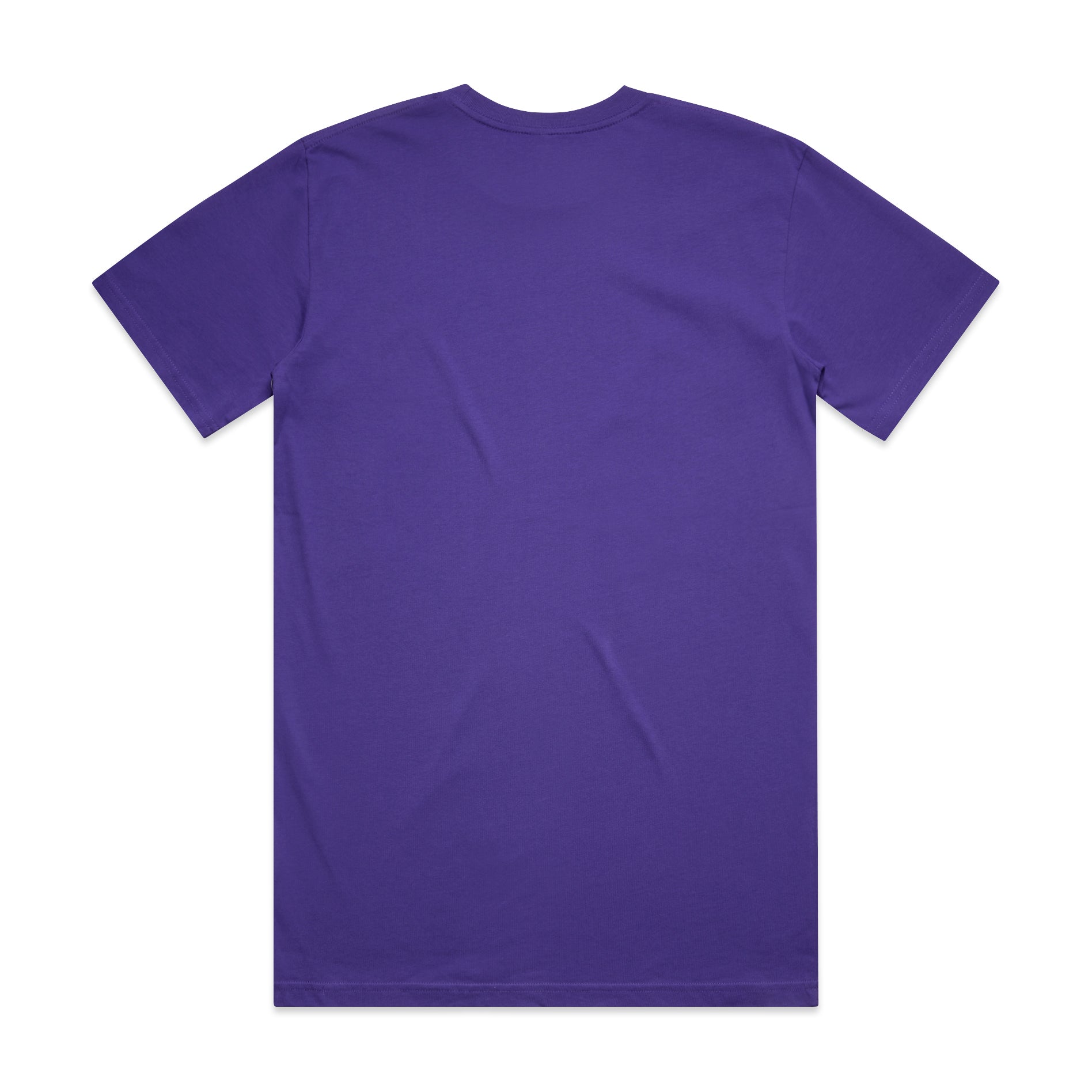 Men's Classic Tee Shirt Set A | Arena Custom Blanks - Arena Prints - Back - Violet - Purple  