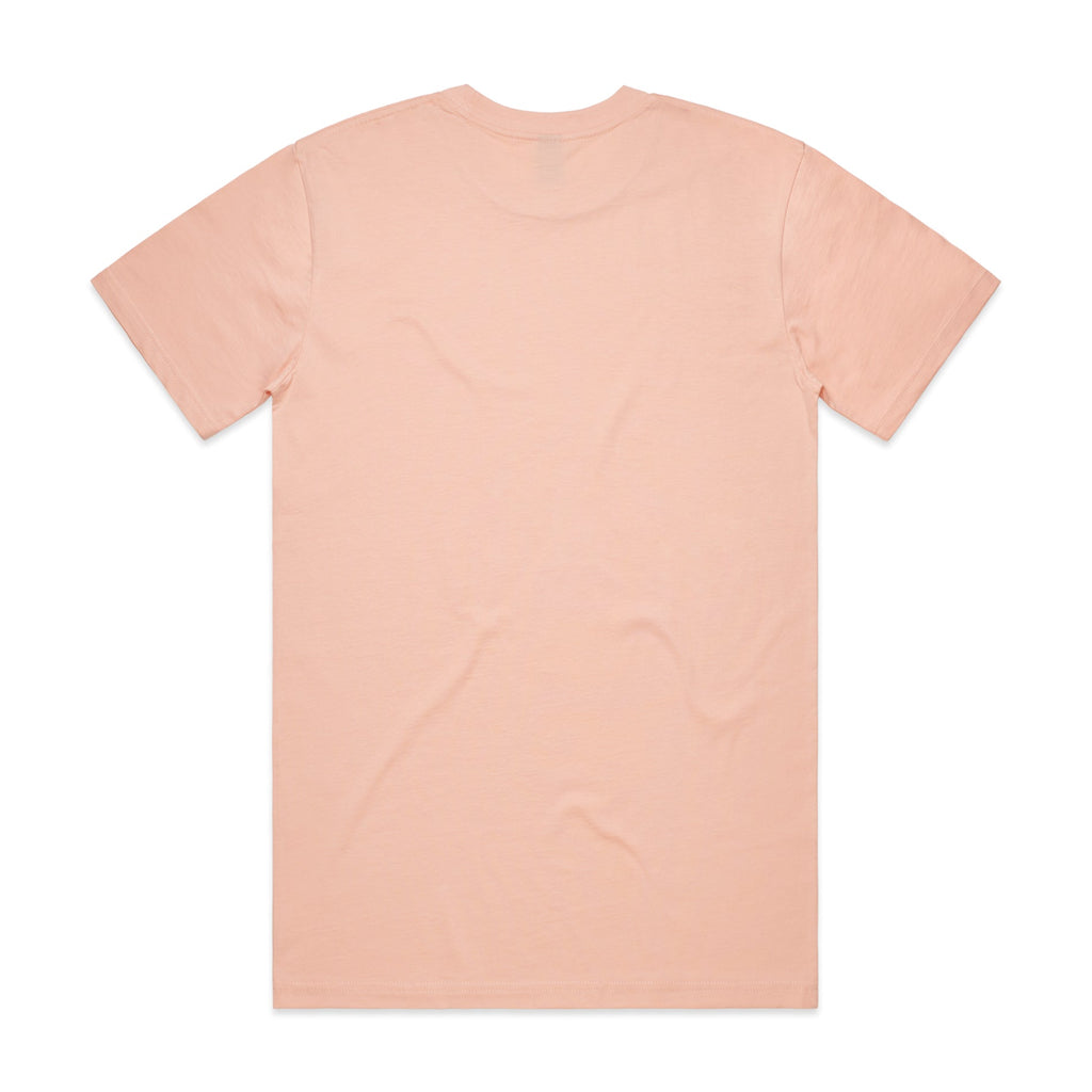 Men's Classic Tee Shirt Set B | Arena Custom Blanks - Arena Prints - Back - Pale Pink - Pink