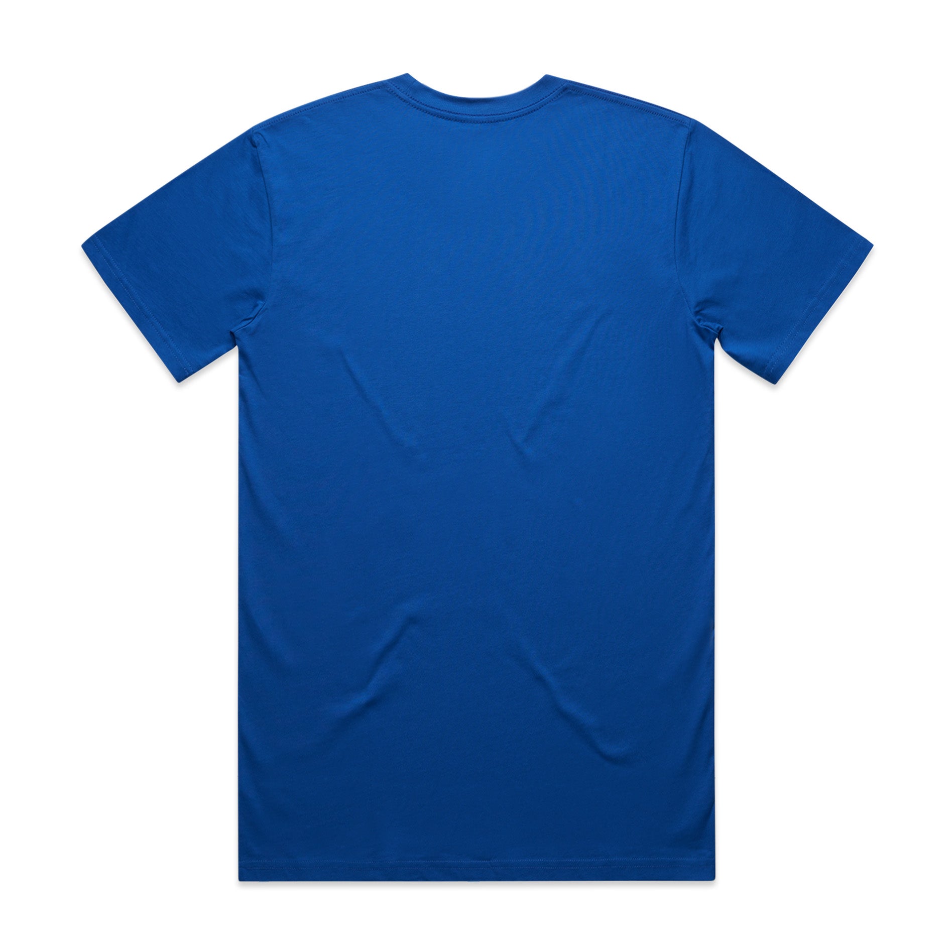Men's Classic Tee Shirt Set C | Arena Custom Blanks - Arena Prints - Back - Bright Royal - Blue