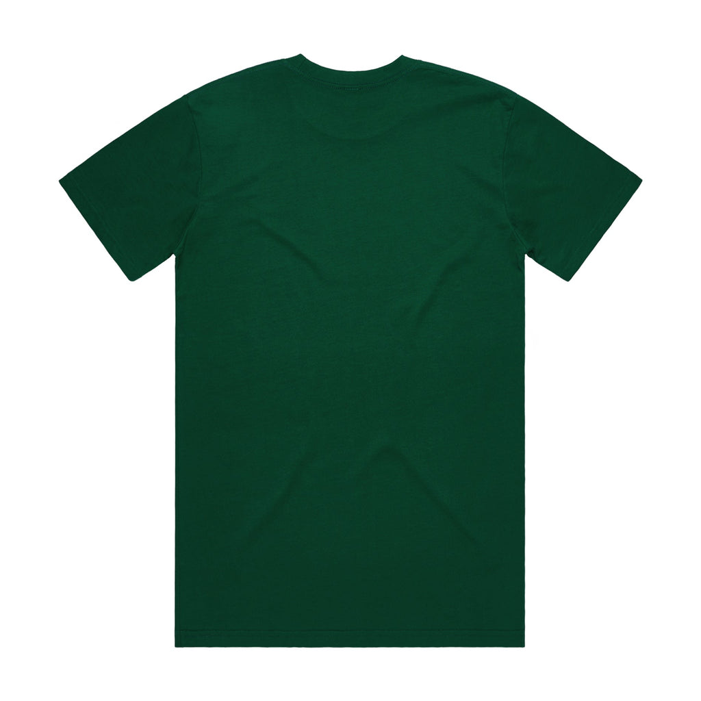 Men's Classic Tee Shirt Set C | Arena Custom Blanks - Arena Prints - Back - Emerald - Green 