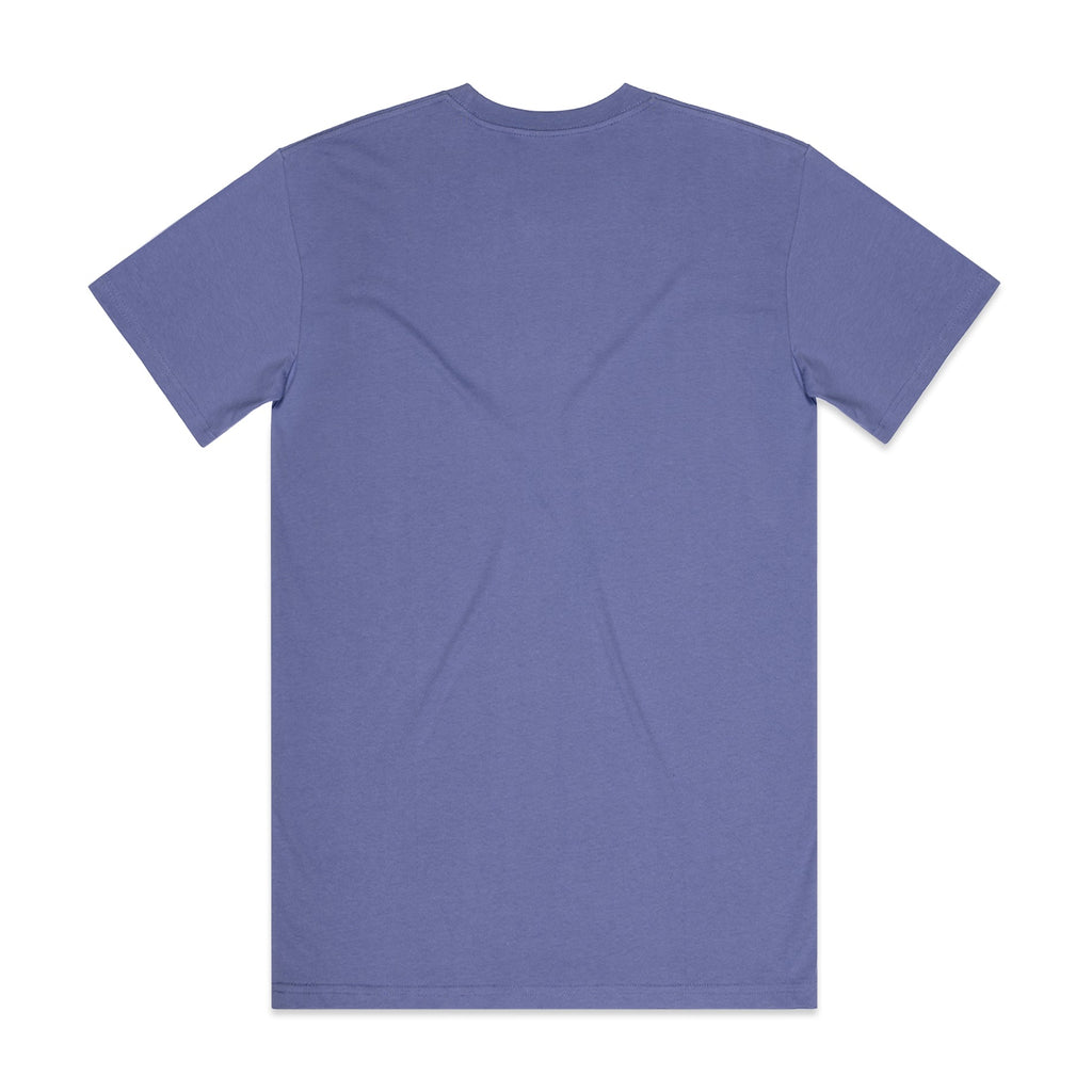 Men's Classic Tee Shirt Set C | Arena Custom Blanks - Arena Prints - Back - Lapis - Blue