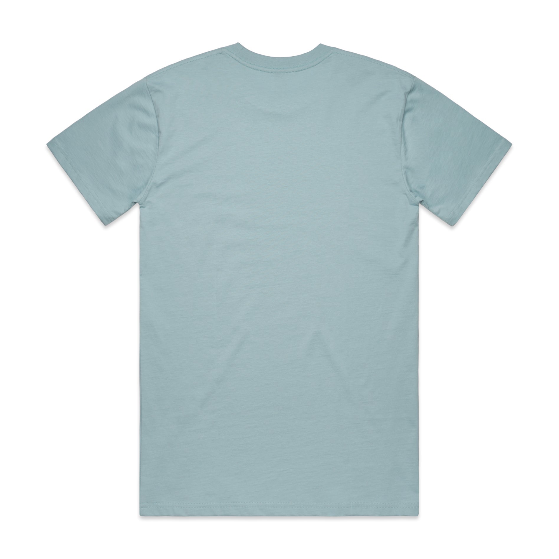 Men's Classic Tee Shirt Set C | Arena Custom Blanks - Arena Prints - Back - Pale Blue - Blue