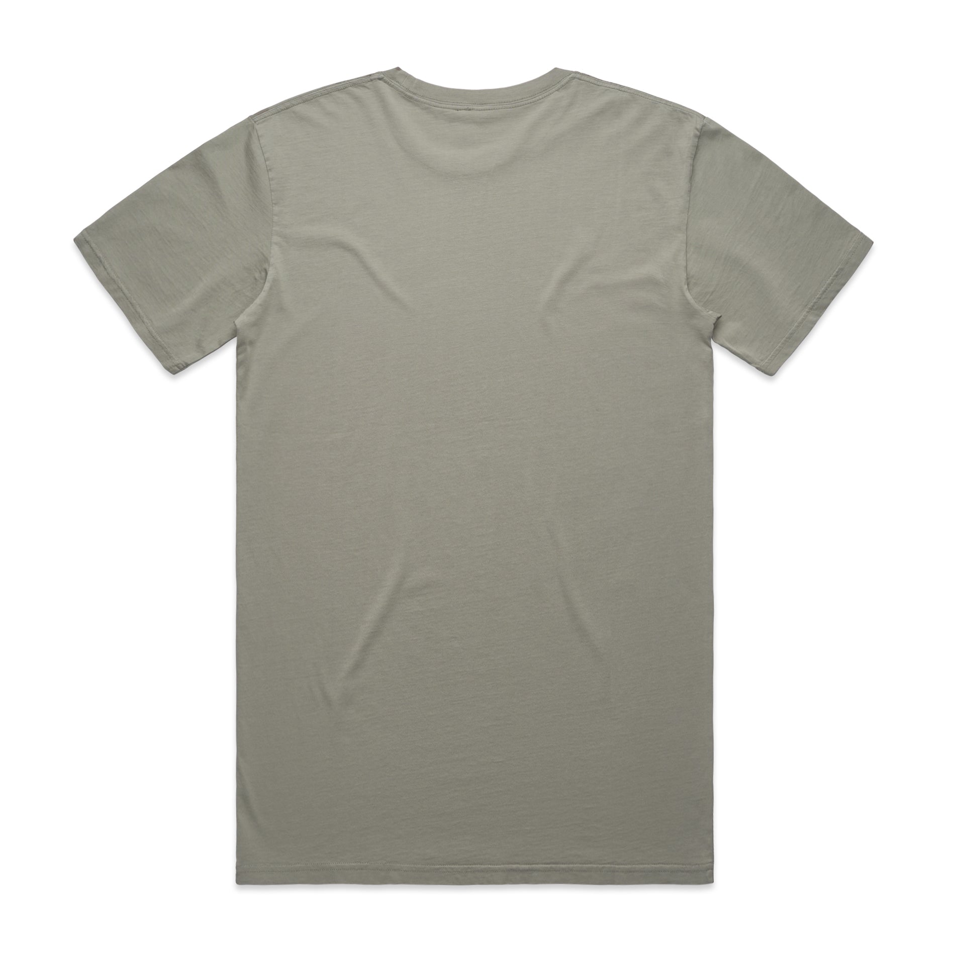 Men's Faded Tee Shirt |Arena Custom Blanks - Arena Prints - Back - Faded Dust - Grey 