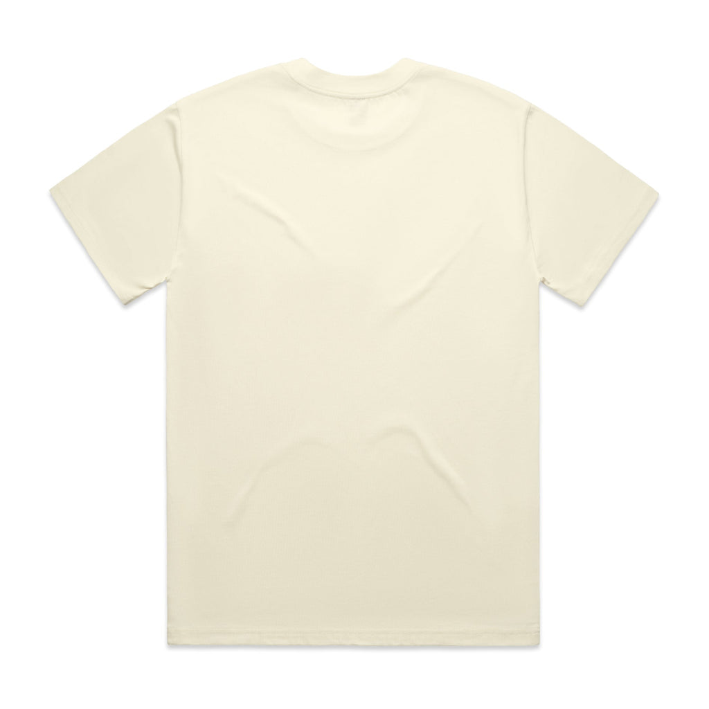 Men's Heavy Tee | Arena Custom Blanks - Arena Prints - Back- Butter - Cream