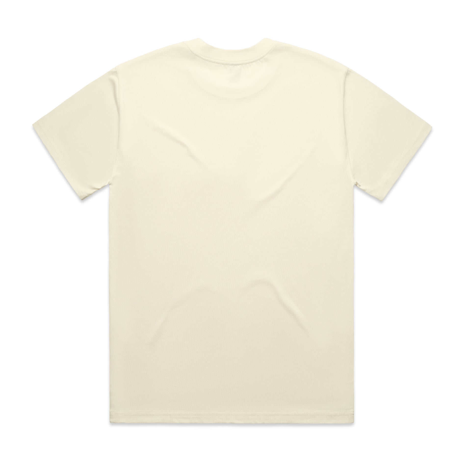 Men's Heavy Tee | Arena Custom Blanks - Arena Prints - Back- Butter - Cream