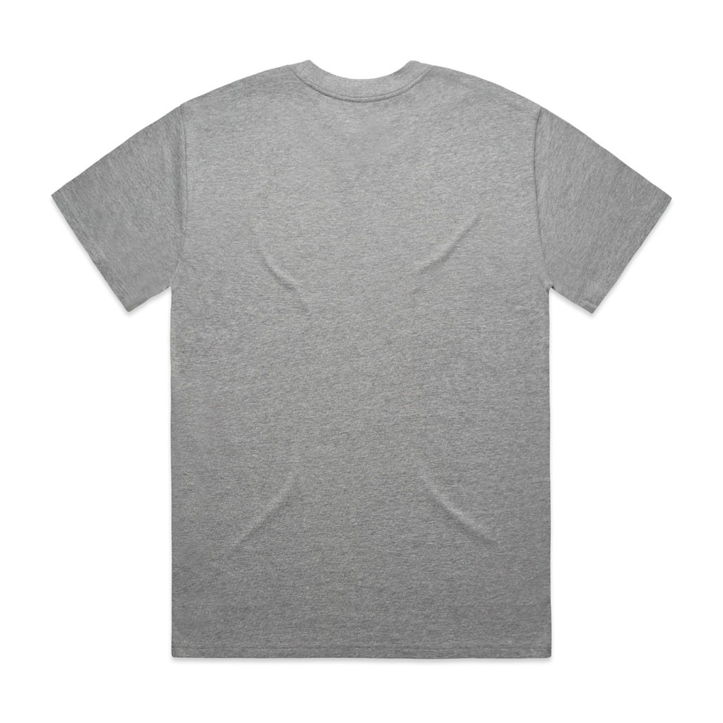 Men's Heavy Tee | Arena Custom Blanks - Arena Prints - Back - Athletic Heather - Grey