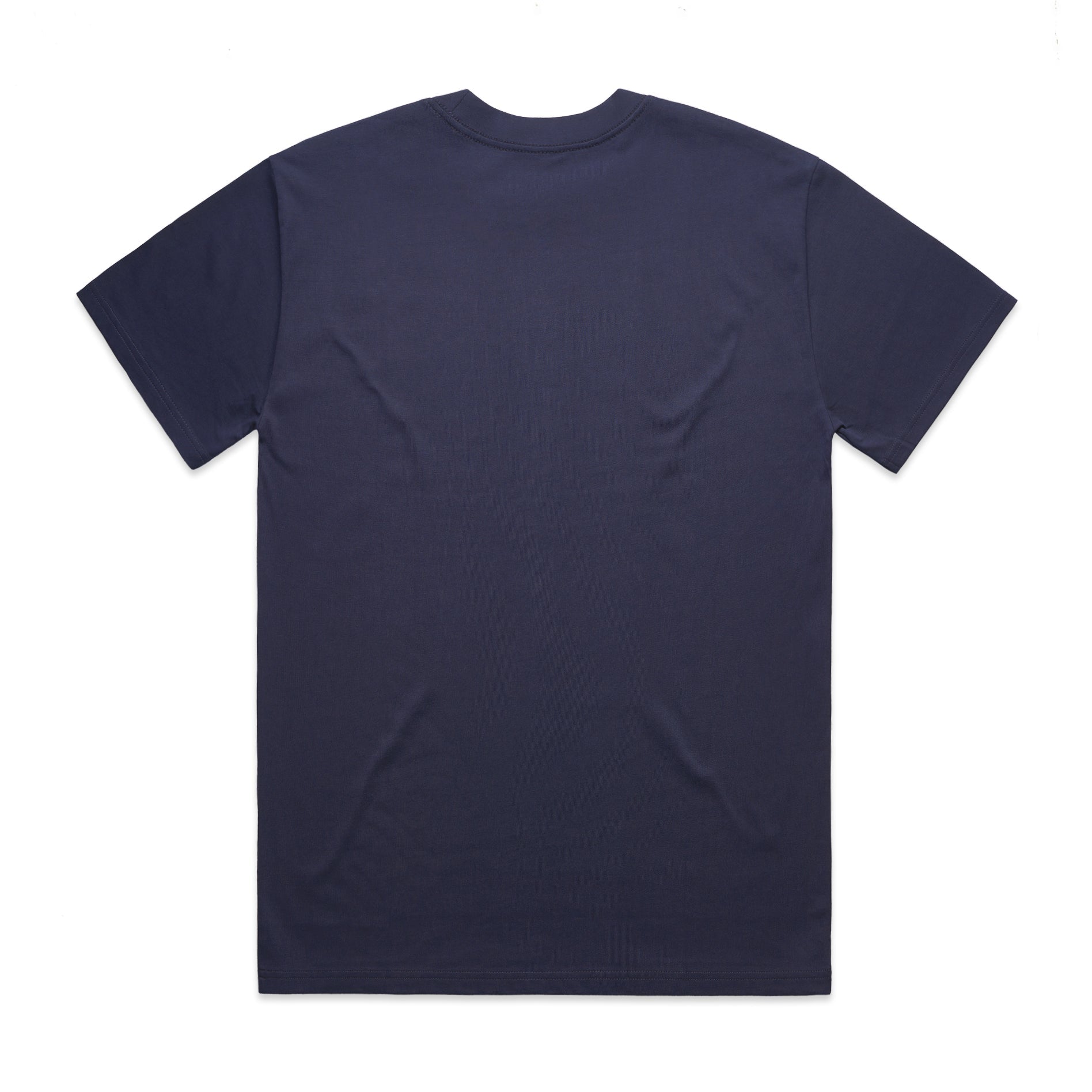 Men's Heavy Tee | Arena Custom Blanks - Arena Prints - Back - Midnight - Blue