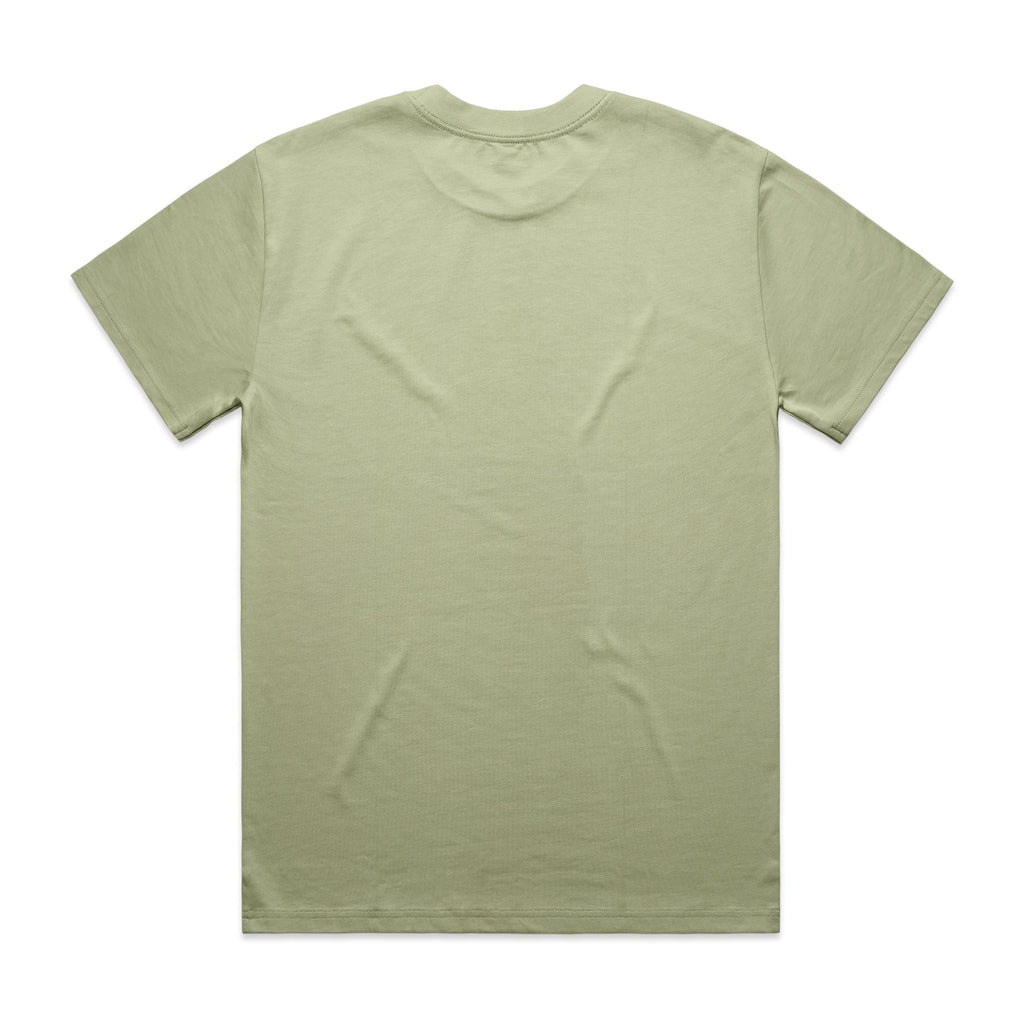 Men's Heavy Tee | Arena Custom Blanks - Arena Prints - Back - Pistachio - Green 