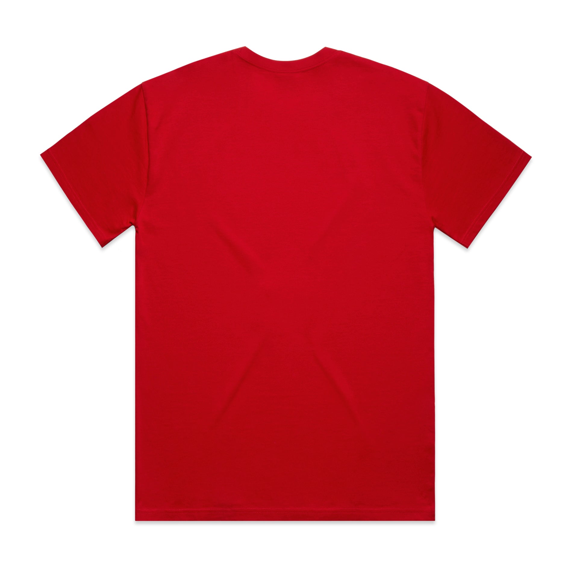 Men's Heavy Tee | Arena Custom Blanks - Arena Prints - Back - Red